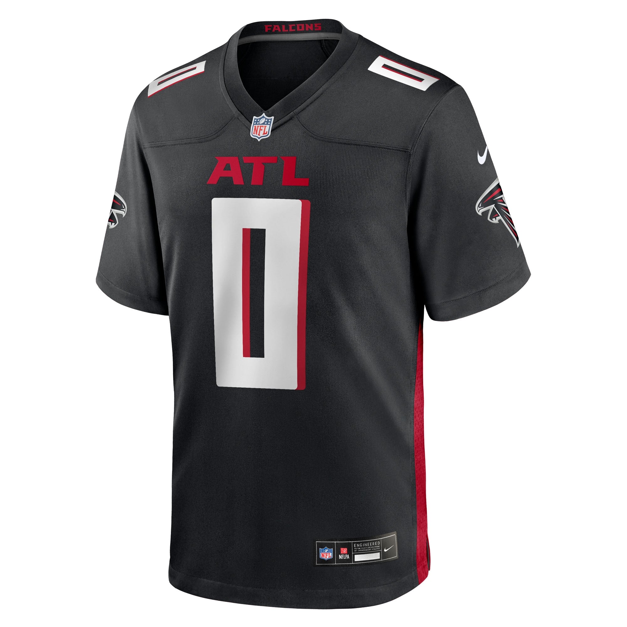 Divine Deablo Atlanta Falcons Nike Team Game Jersey -  Black