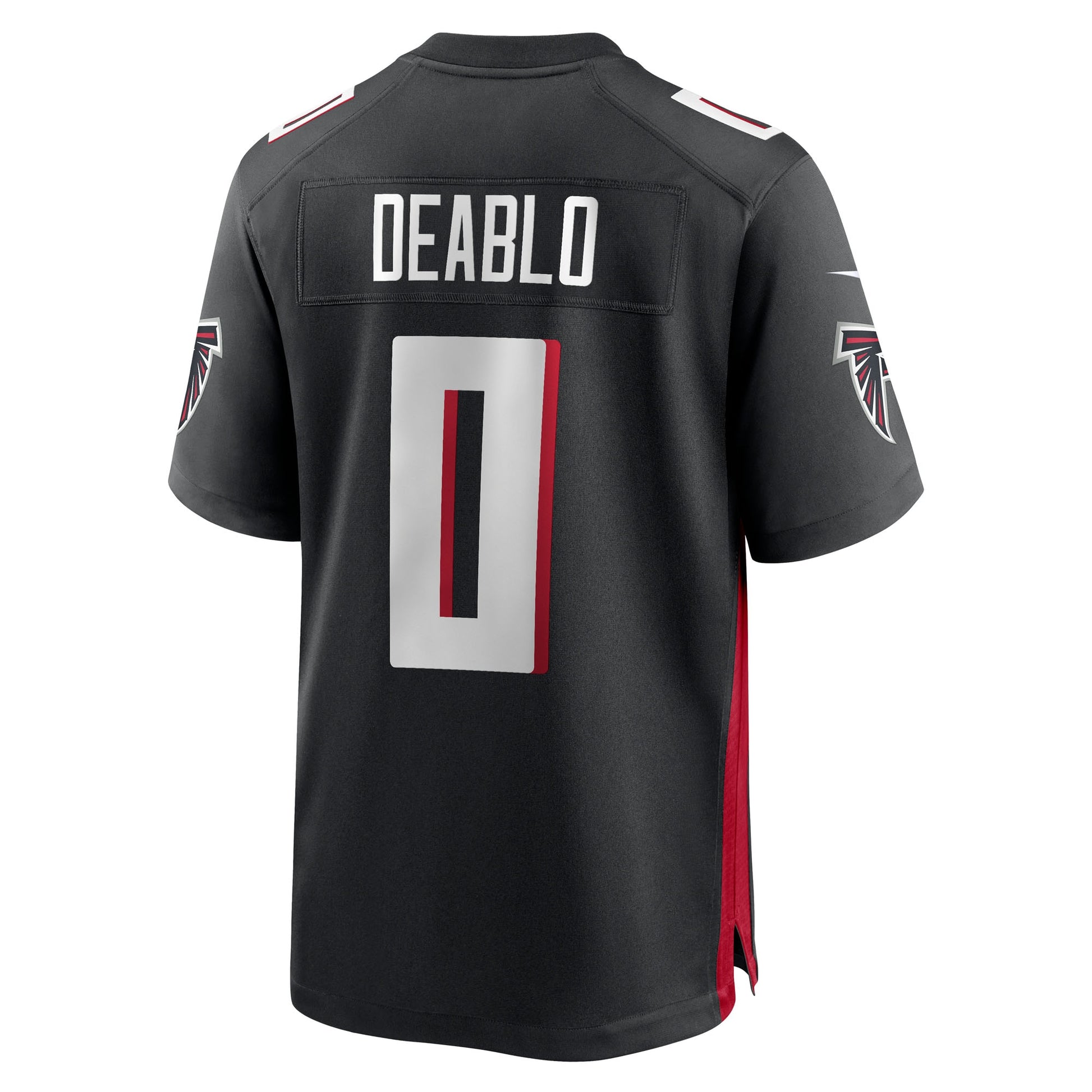 Divine Deablo Atlanta Falcons Nike Team Game Jersey -  Black