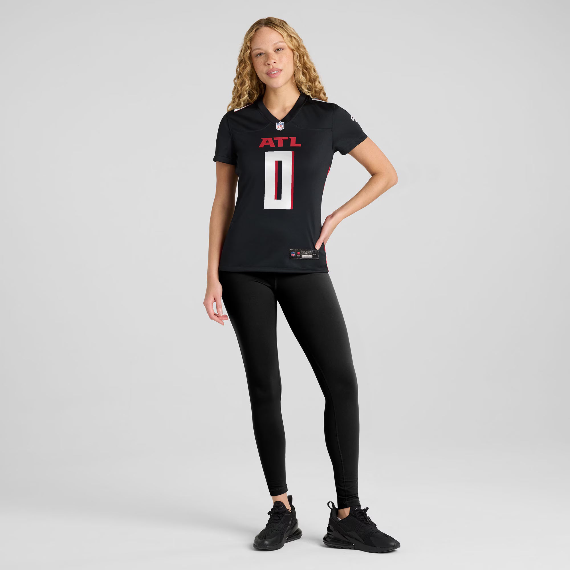Divine Deablo Atlanta Falcons Nike Women's Team Game Jersey -  Black