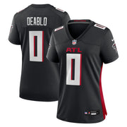 Divine Deablo Atlanta Falcons Nike Women's Team Game Jersey -  Black