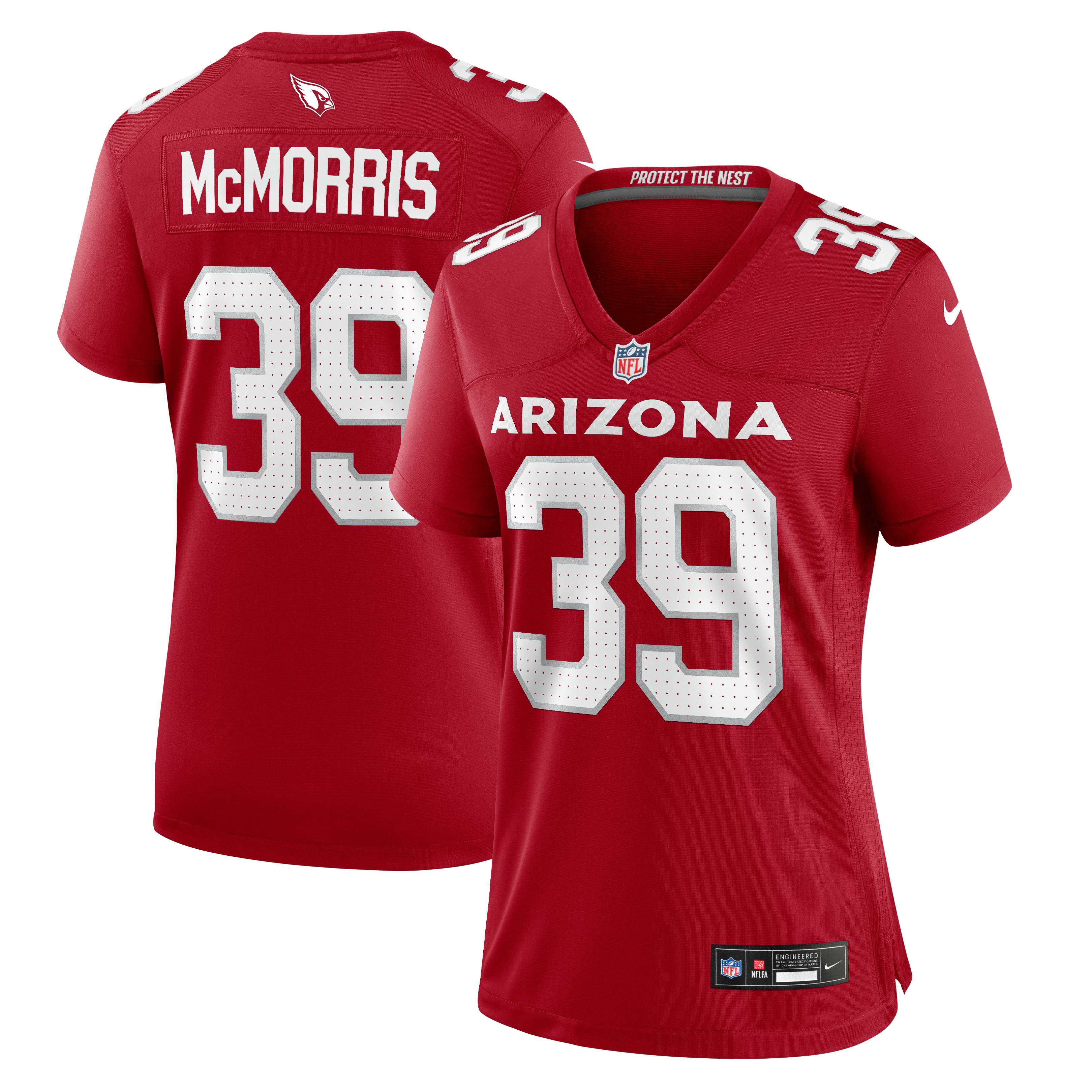 Patrick McMorris Arizona Cardinals Nike Women's Team Game Jersey -  Cardinal