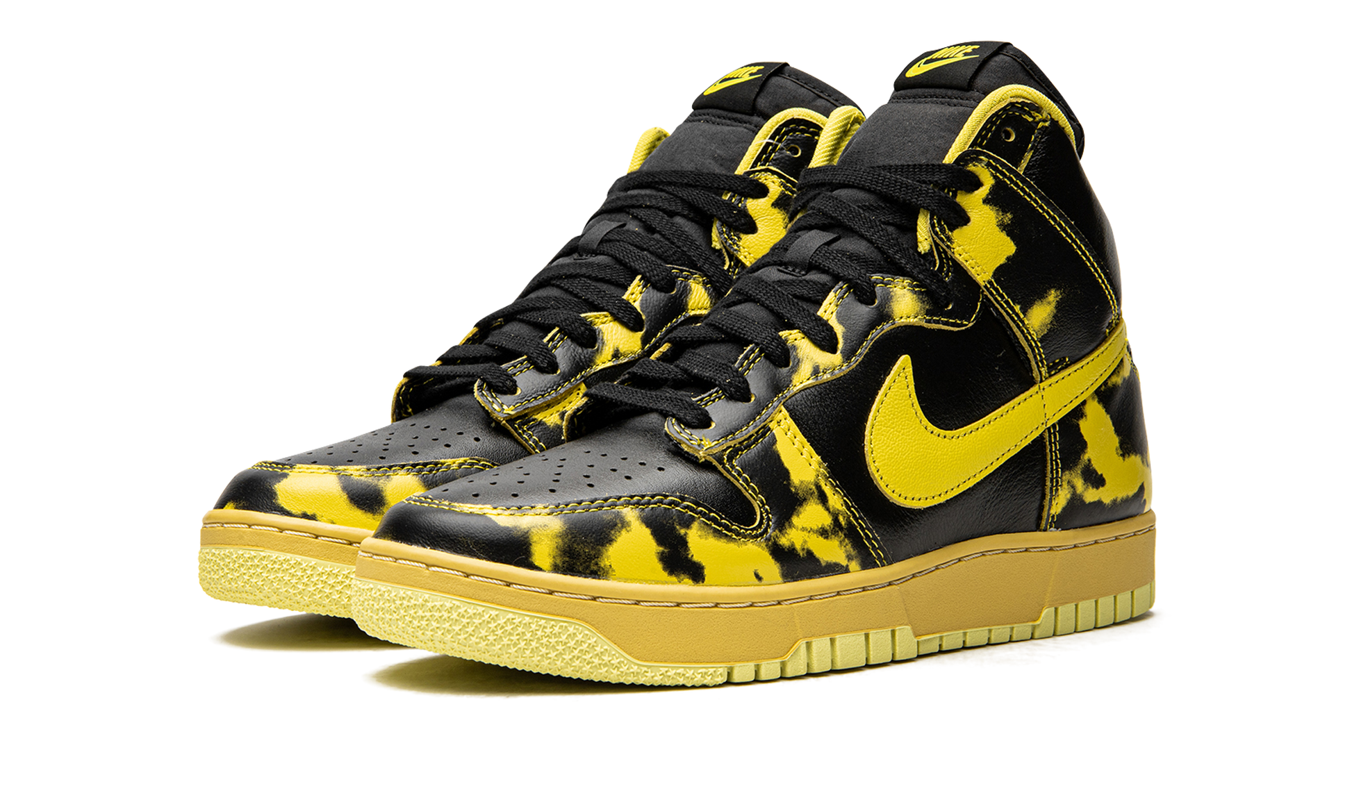 Dunk High 1985 "yellow Acid Wash" - 2