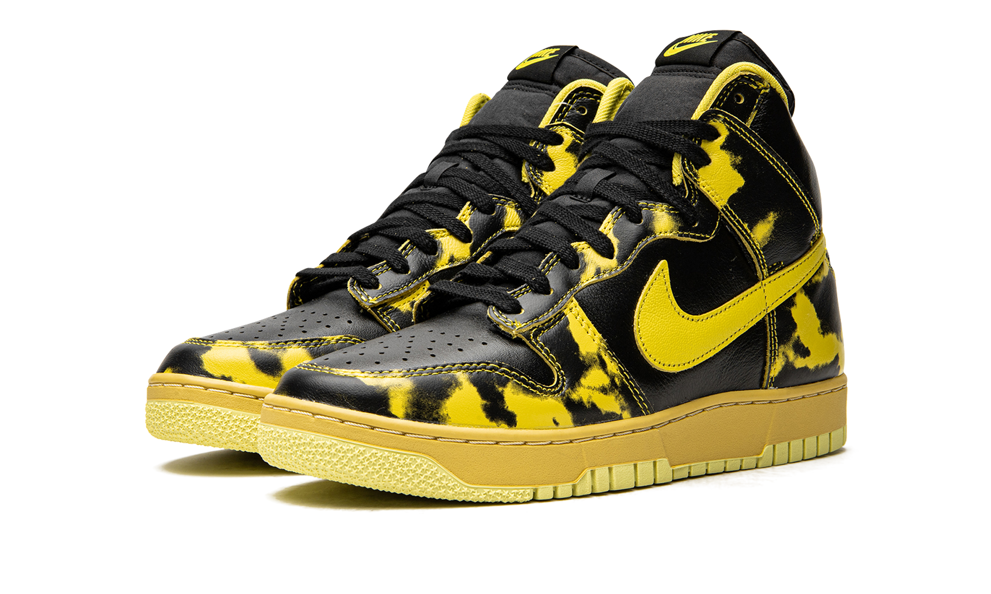 Dunk High 1985 "yellow Acid Wash" - 2