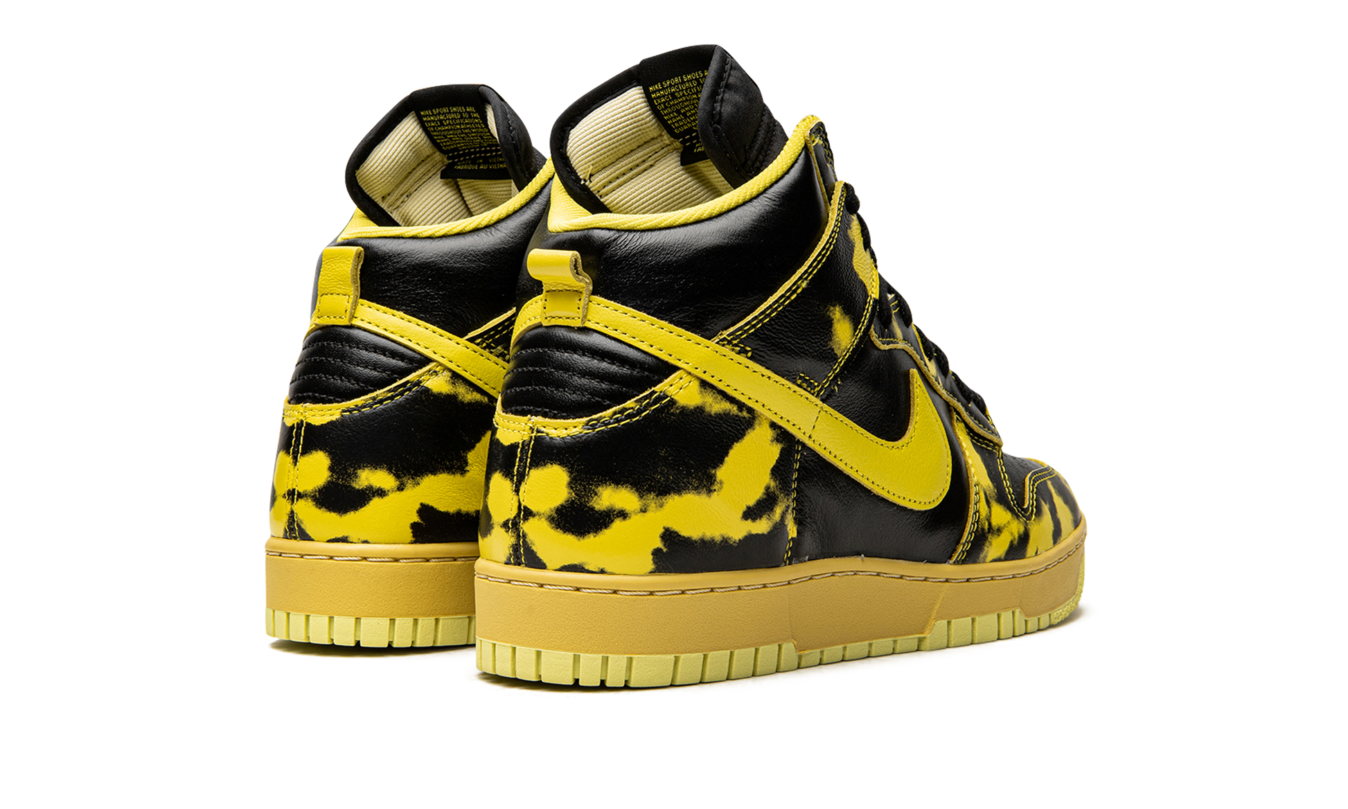 Dunk High 1985 "yellow Acid Wash" - 3