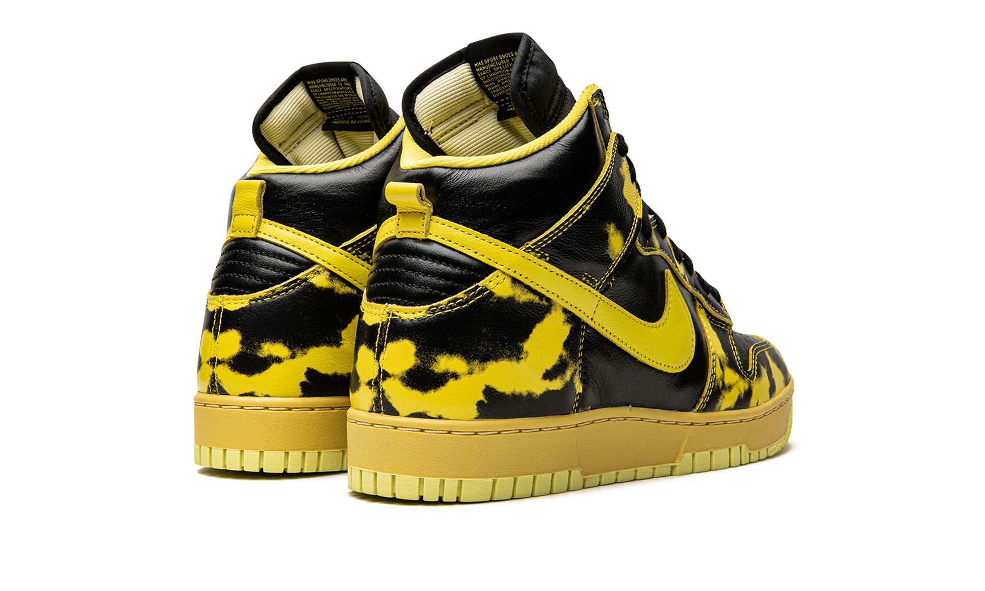 Dunk High 1985 "yellow Acid Wash" - 3