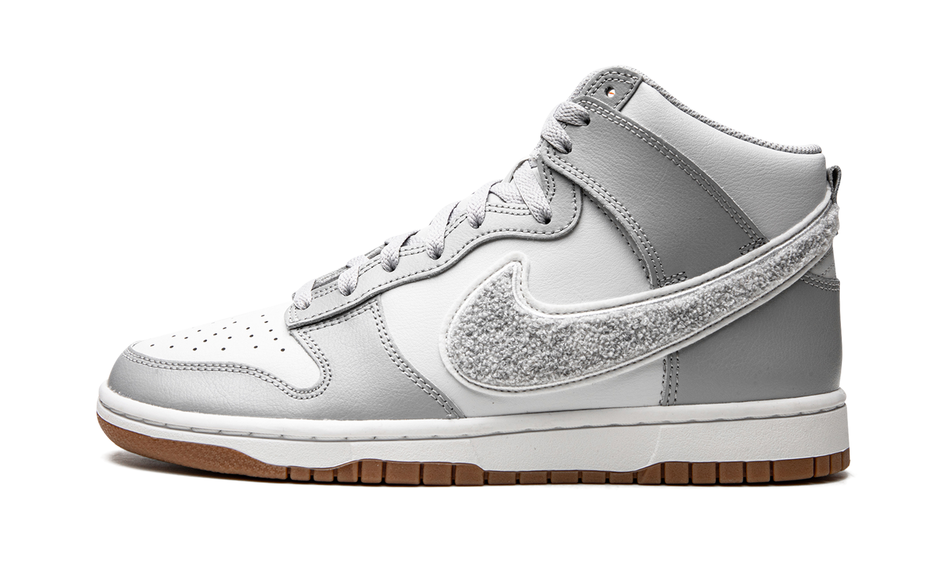 Dunk High "chenille - Light Smoke" - 1