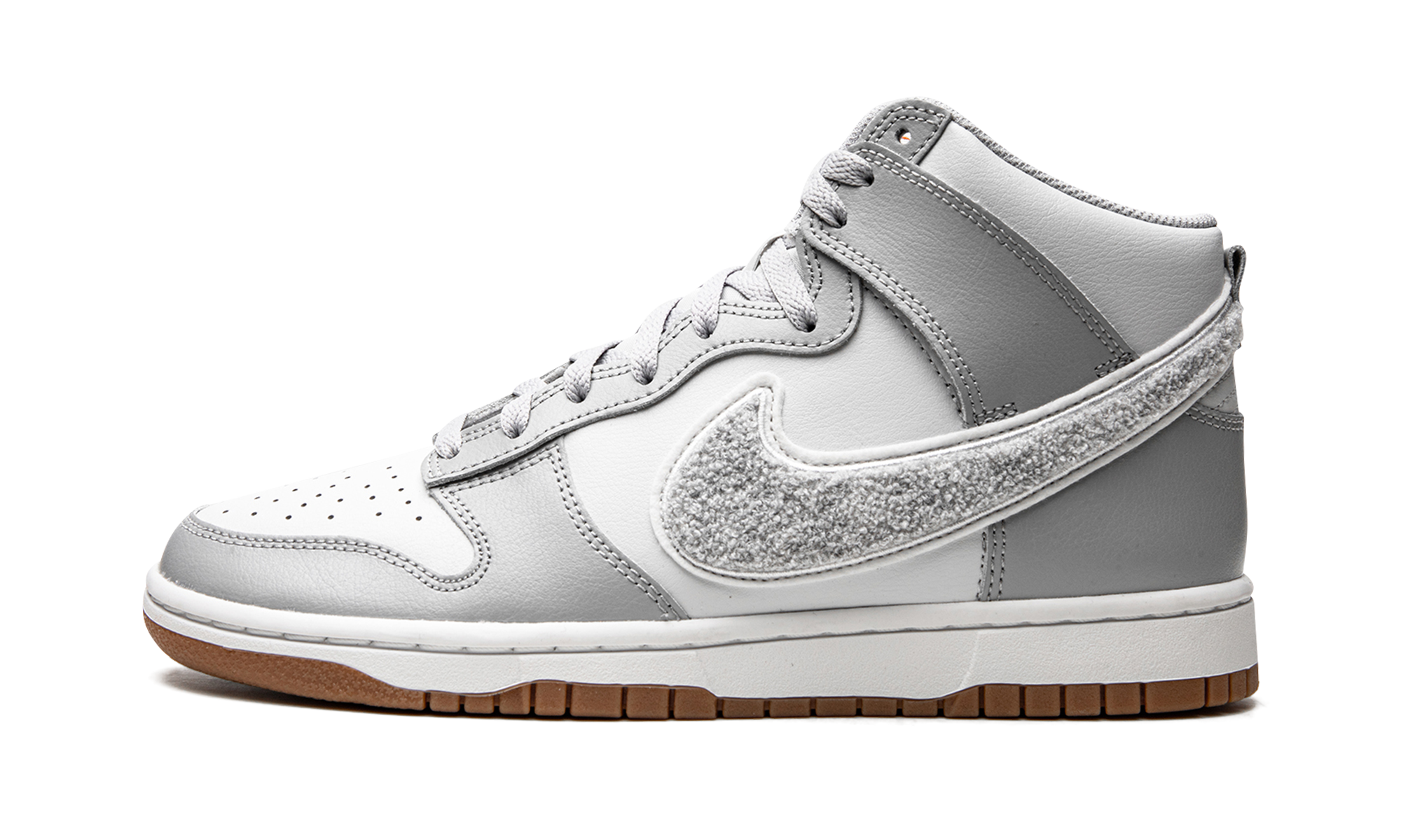 Dunk High "chenille - Light Smoke" - 1
