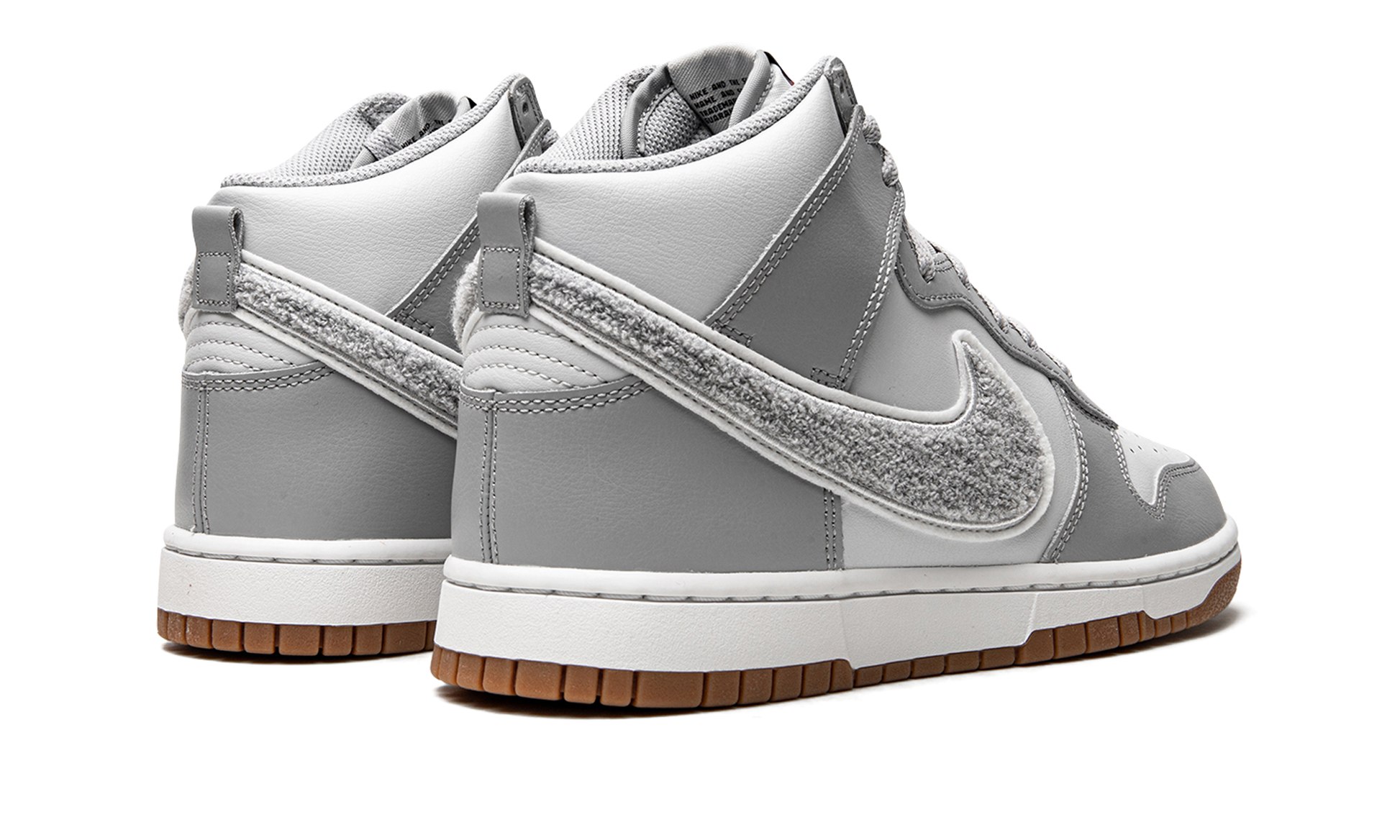 Dunk High "chenille - Light Smoke" - 3