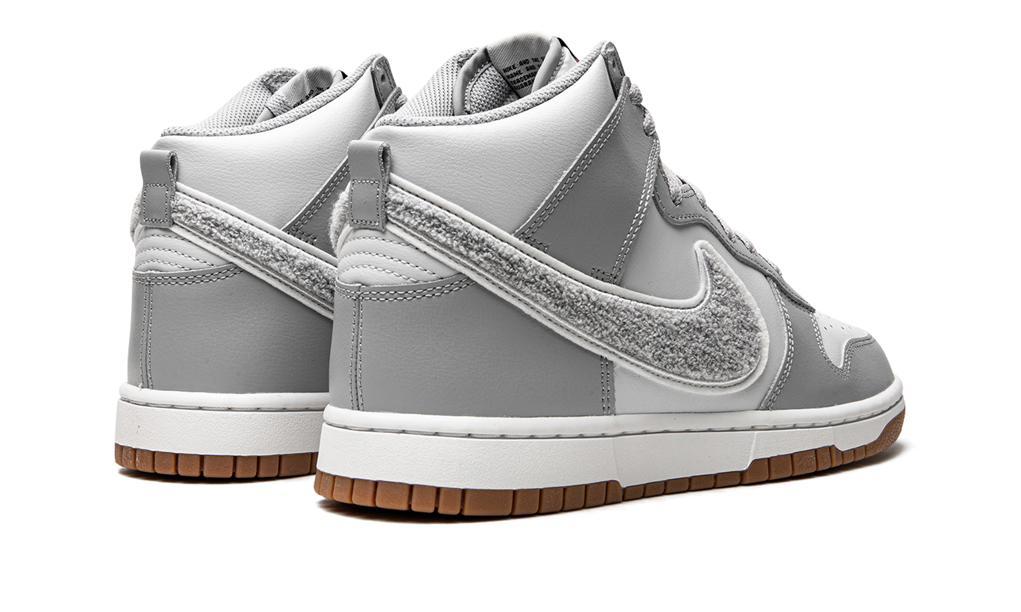 Dunk High "chenille - Light Smoke" - 3