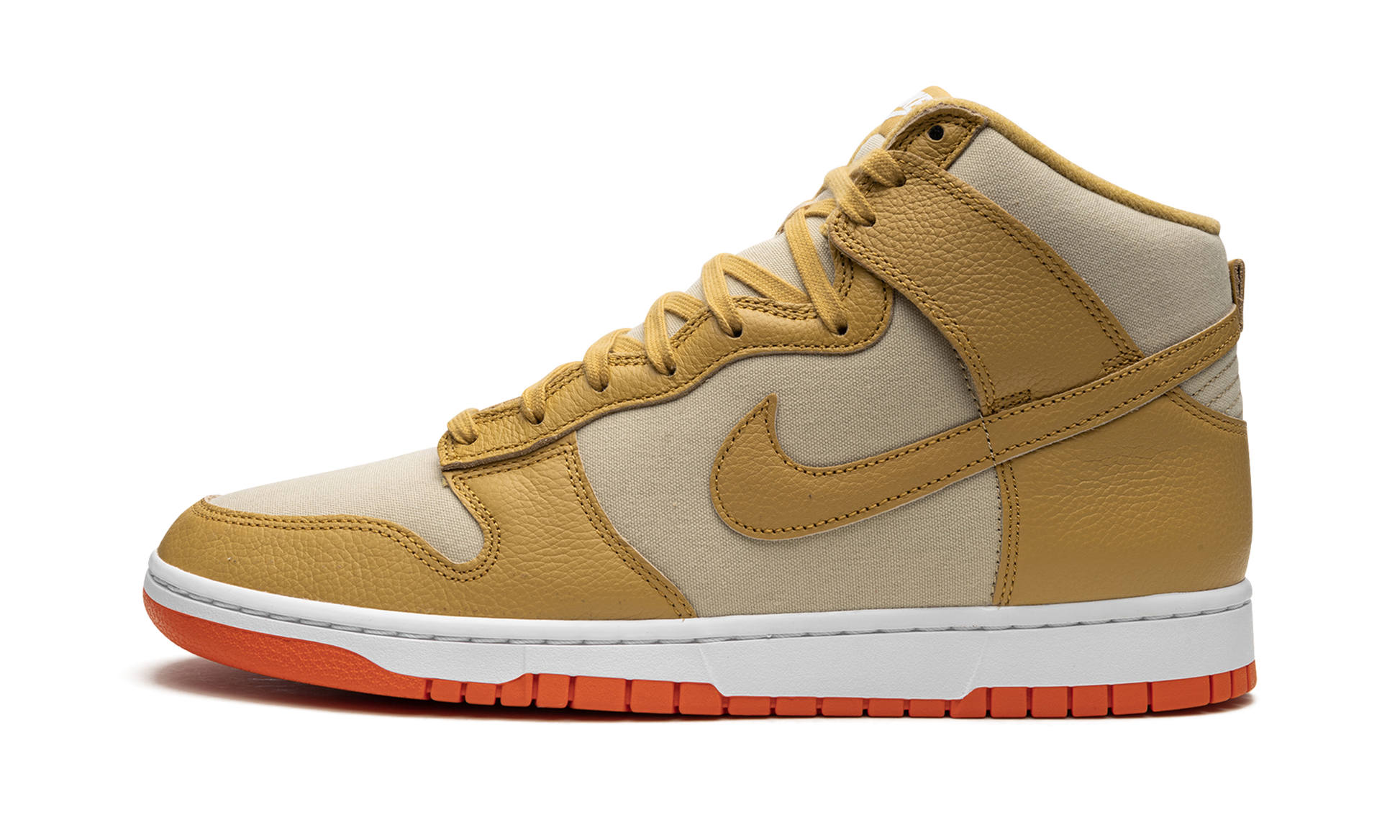 Dunk High "gold Canvas" - 1