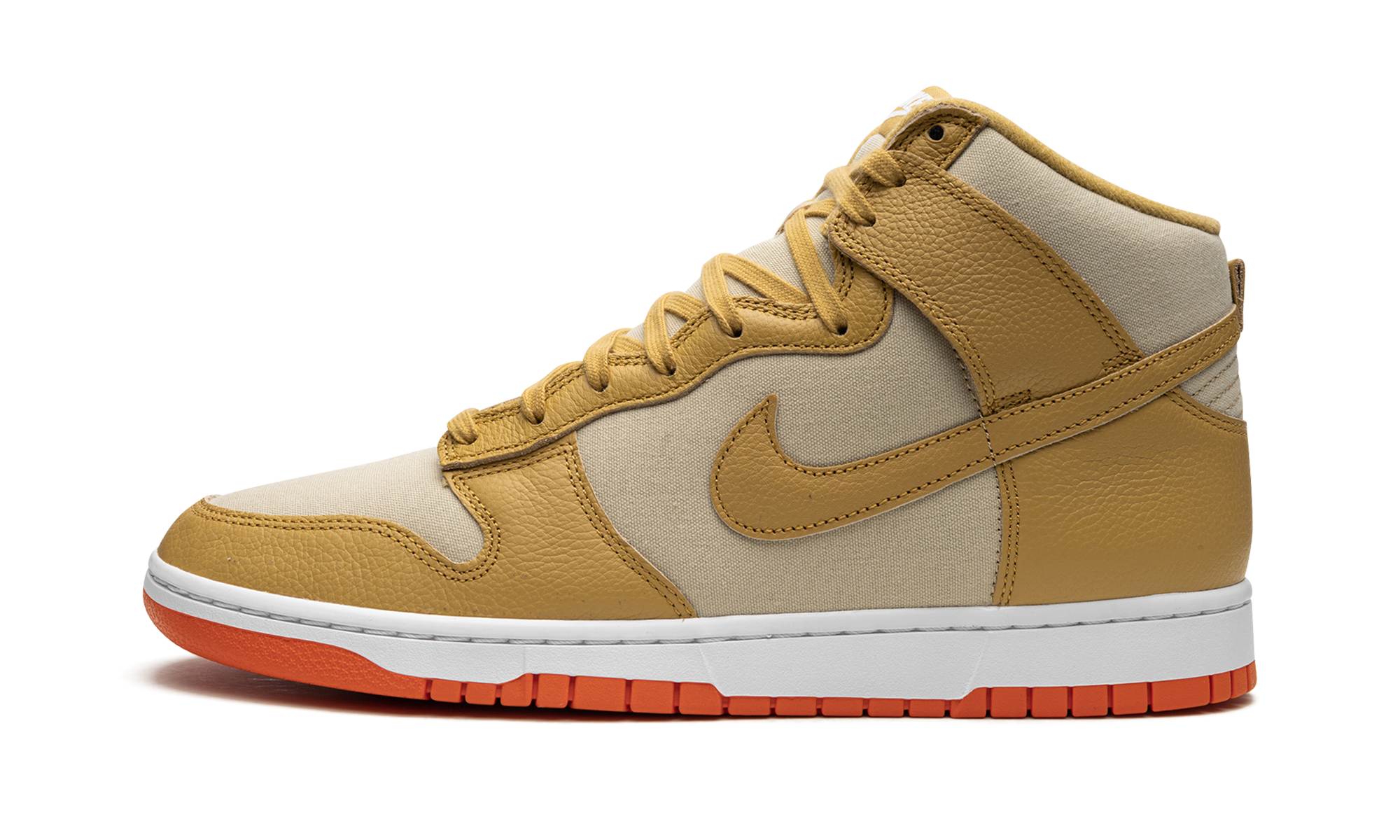 Dunk High "gold Canvas" - 1