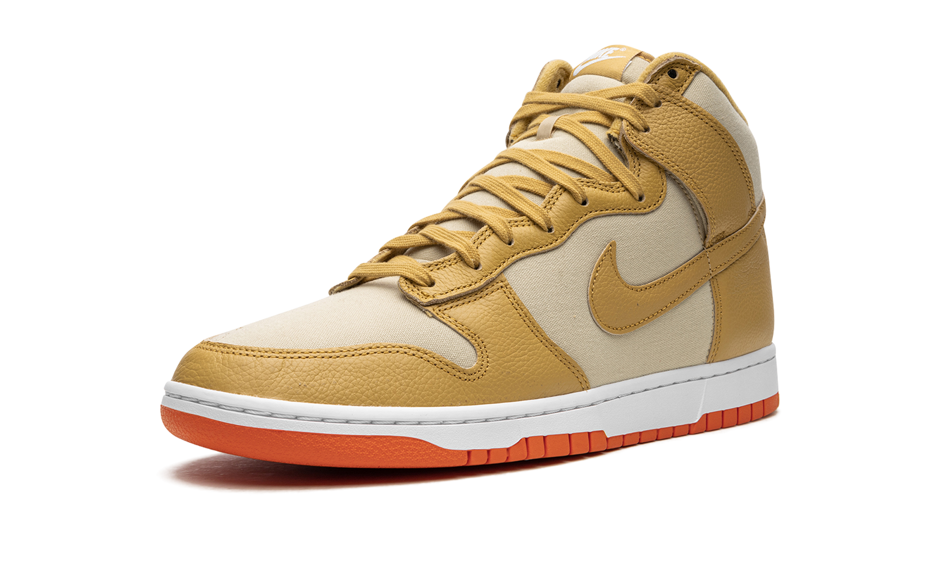 Dunk High "gold Canvas" - 4