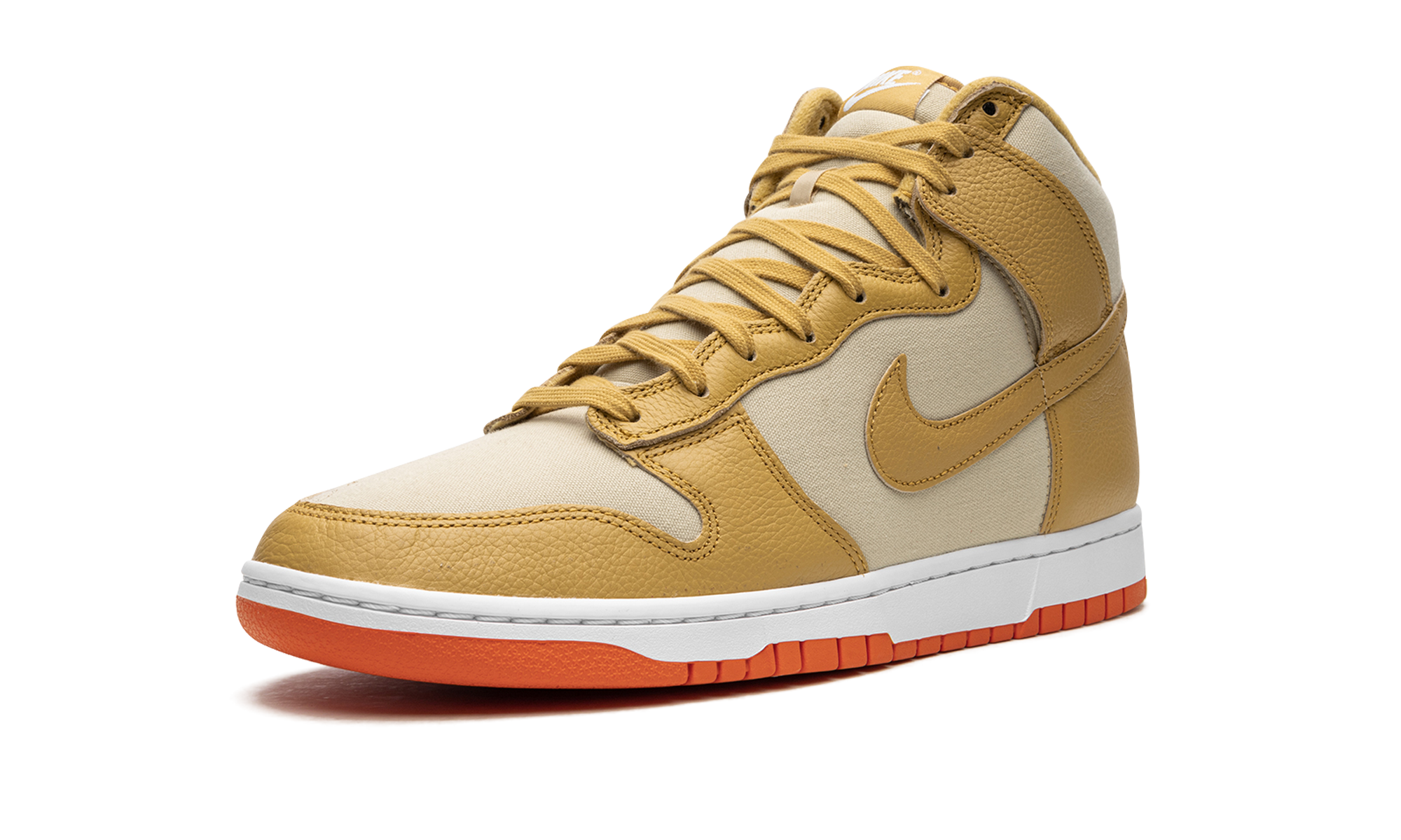 Dunk High "gold Canvas" - 4