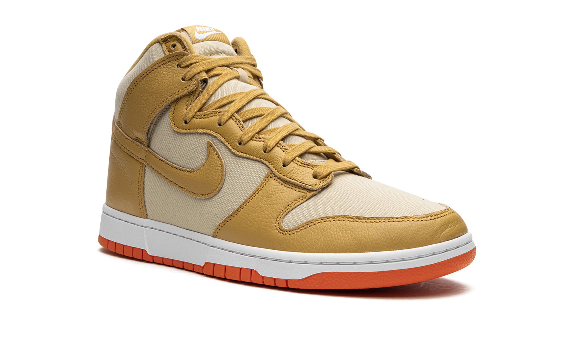Dunk High "gold Canvas" - 7