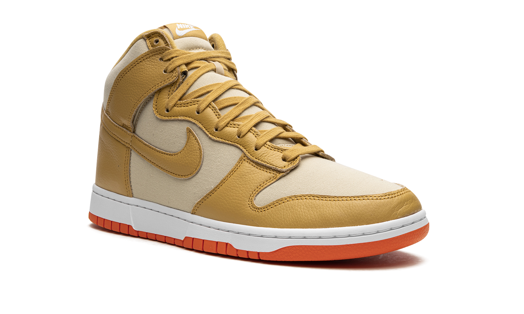 Dunk High "gold Canvas" - 7