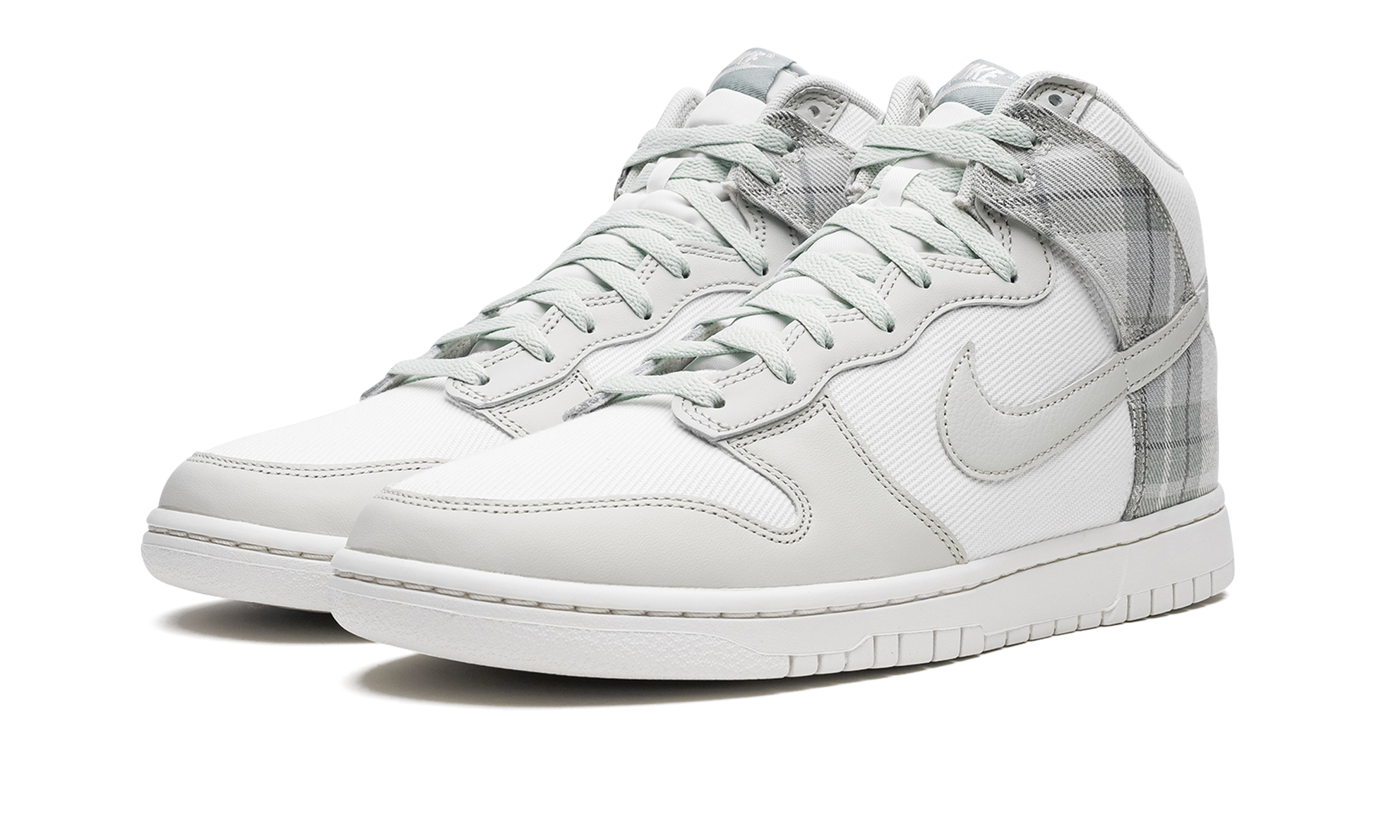 Dunk High "plaid - Summit White" - 2