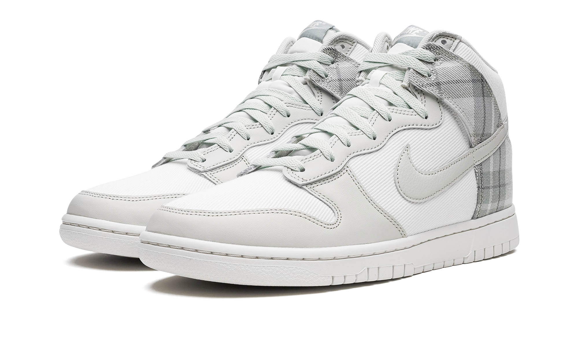 Dunk High "plaid - Summit White" - 2