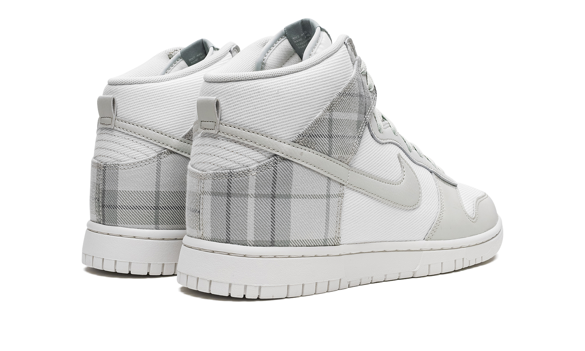 Dunk High "plaid - Summit White" - 3
