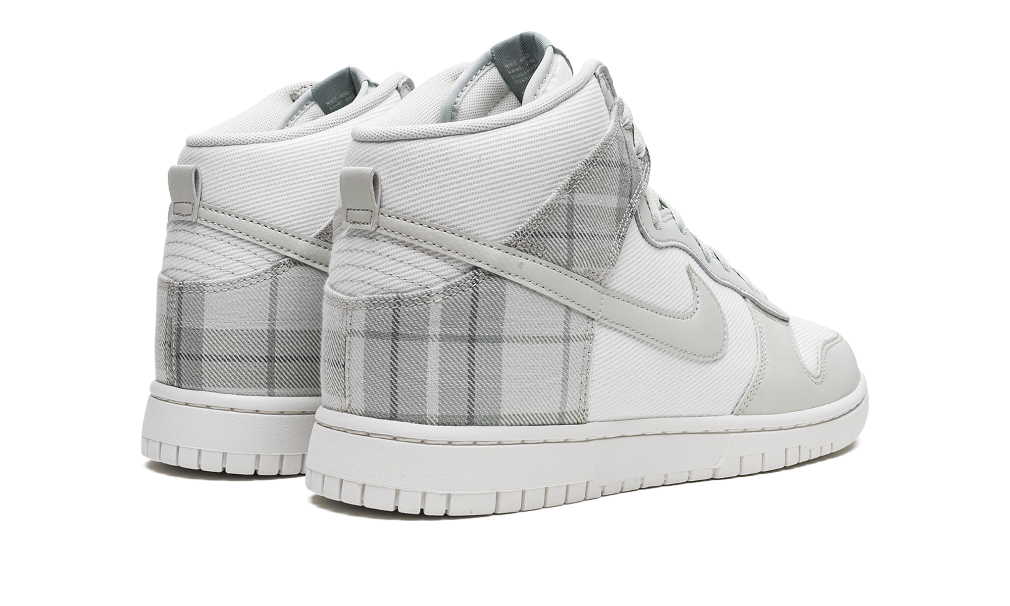 Dunk High "plaid - Summit White" - 3