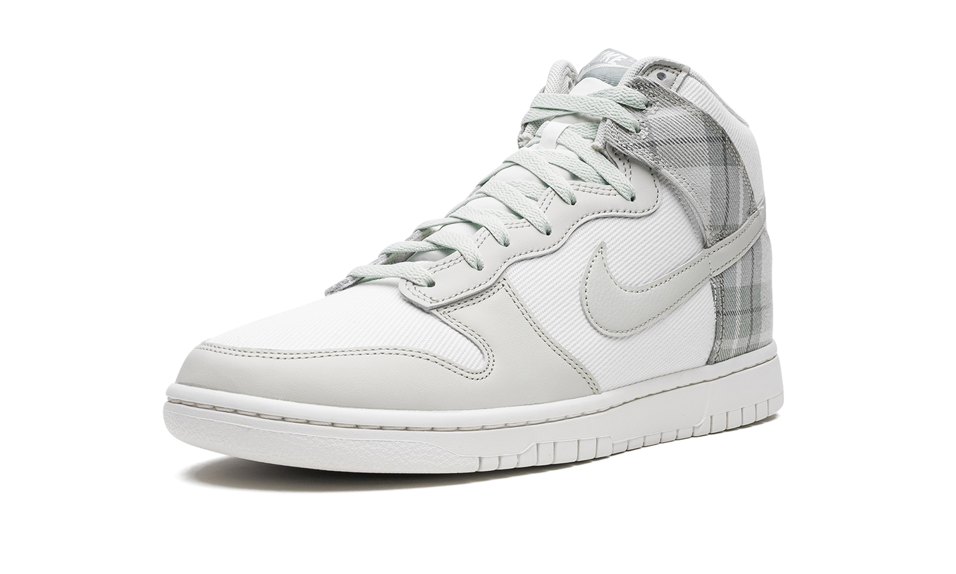 Dunk High "plaid - Summit White" - 4