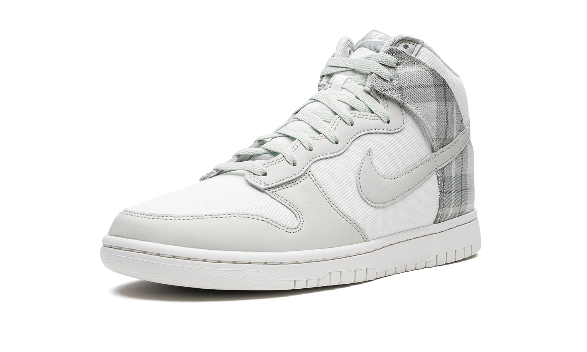 Dunk High "plaid - Summit White" - 4