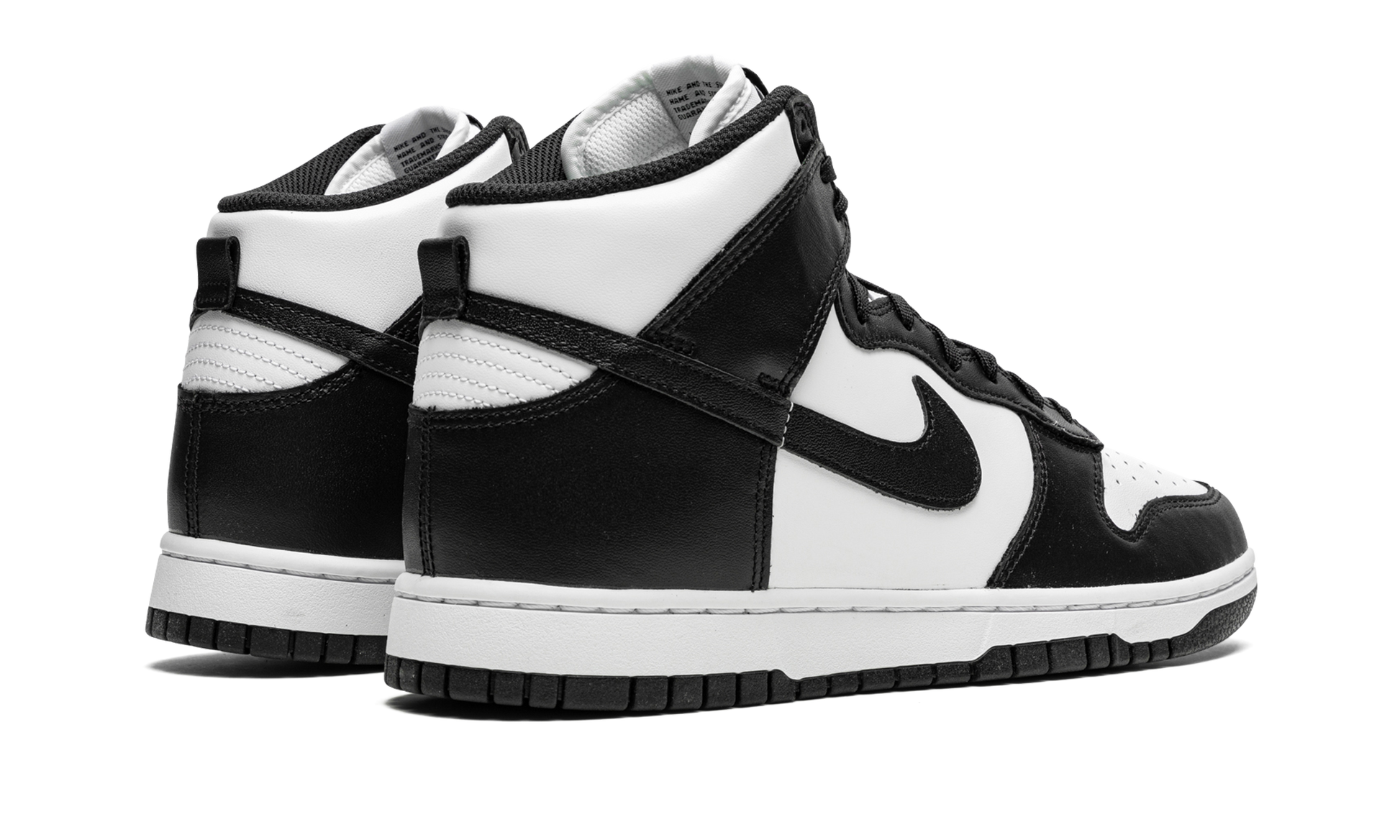 Dunk High Retro "panda - Black / White" - 3