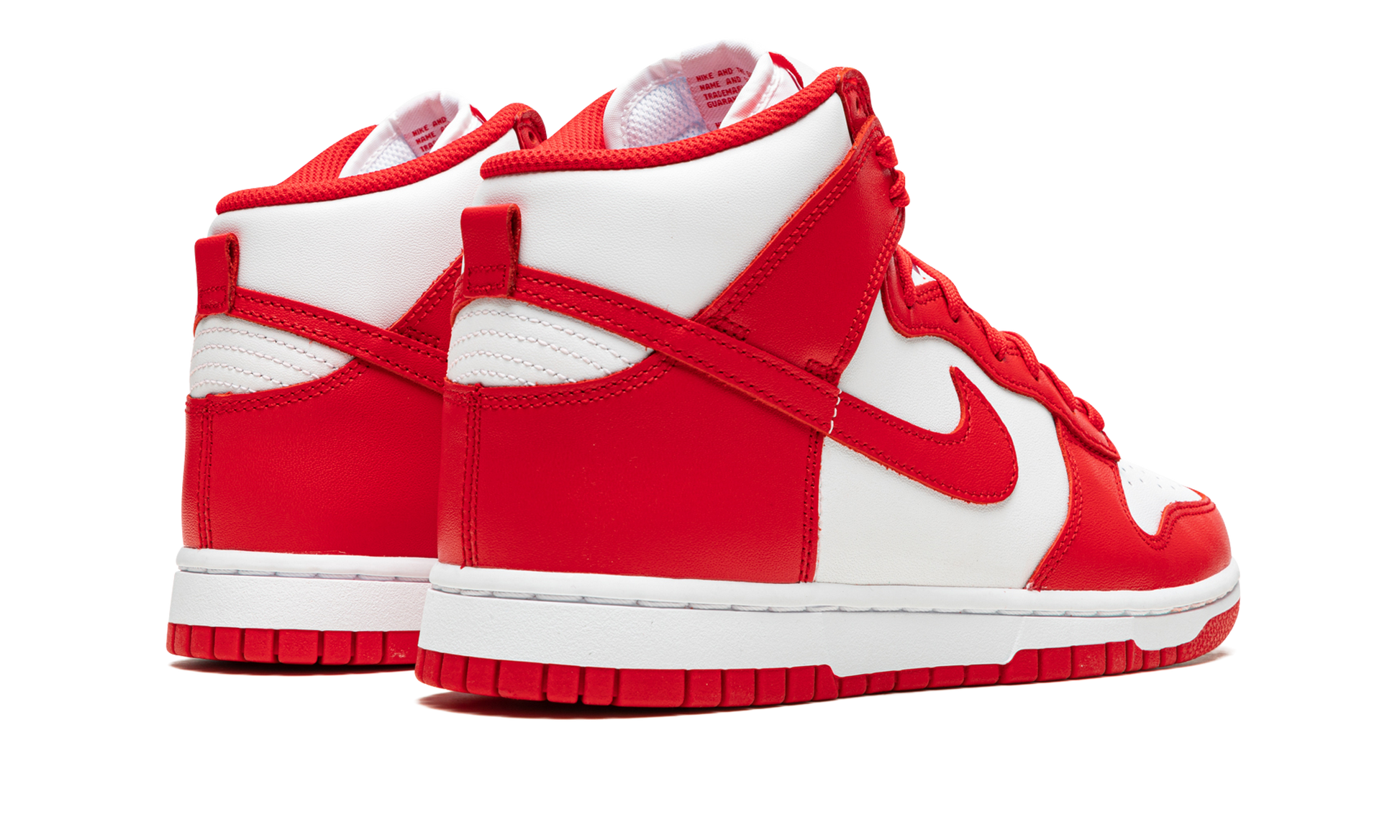 Dunk High "white / University Red" - 3