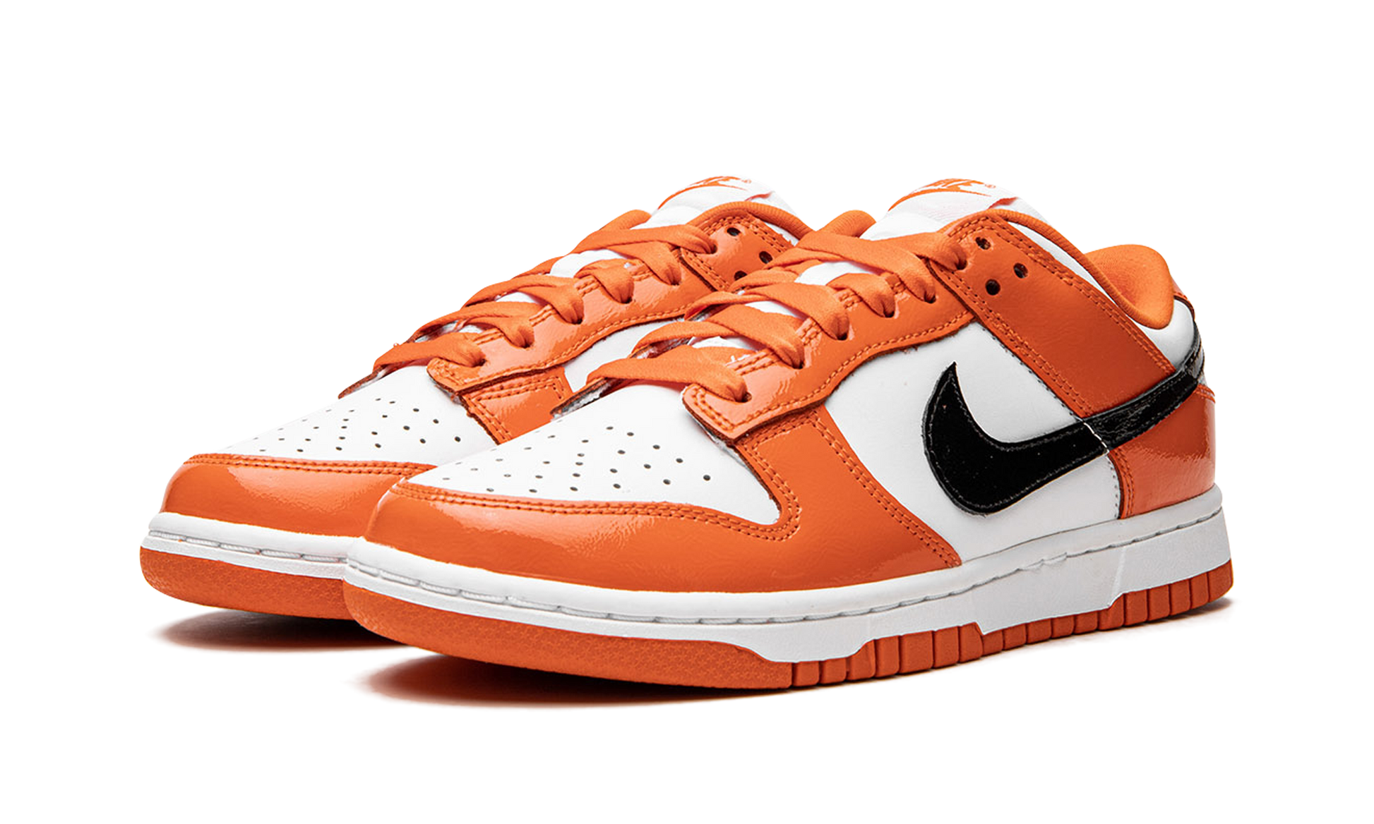 Dunk Lo Mns Wmns "orange / Black Patent Leather" - 2