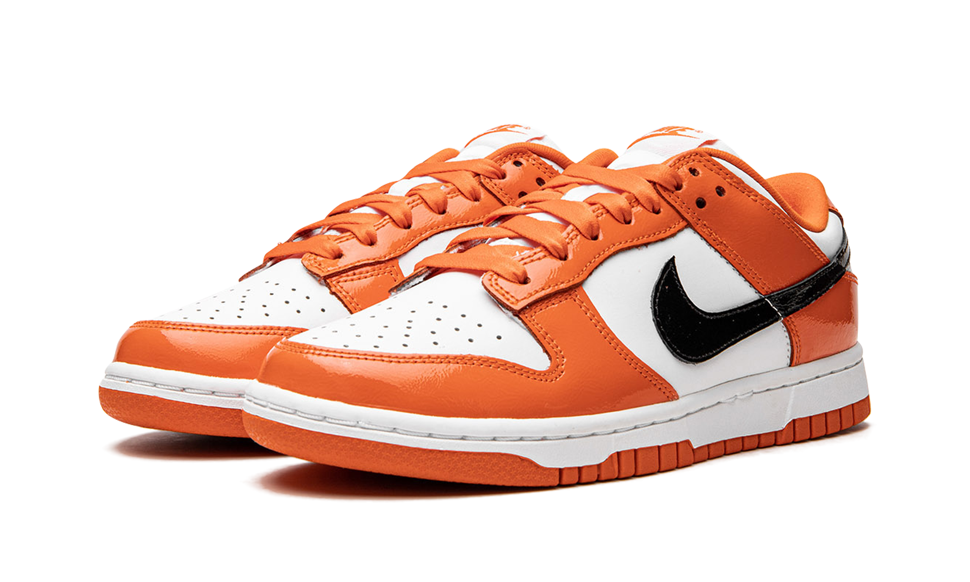 Dunk Lo Mns Wmns "orange / Black Patent Leather" - 2