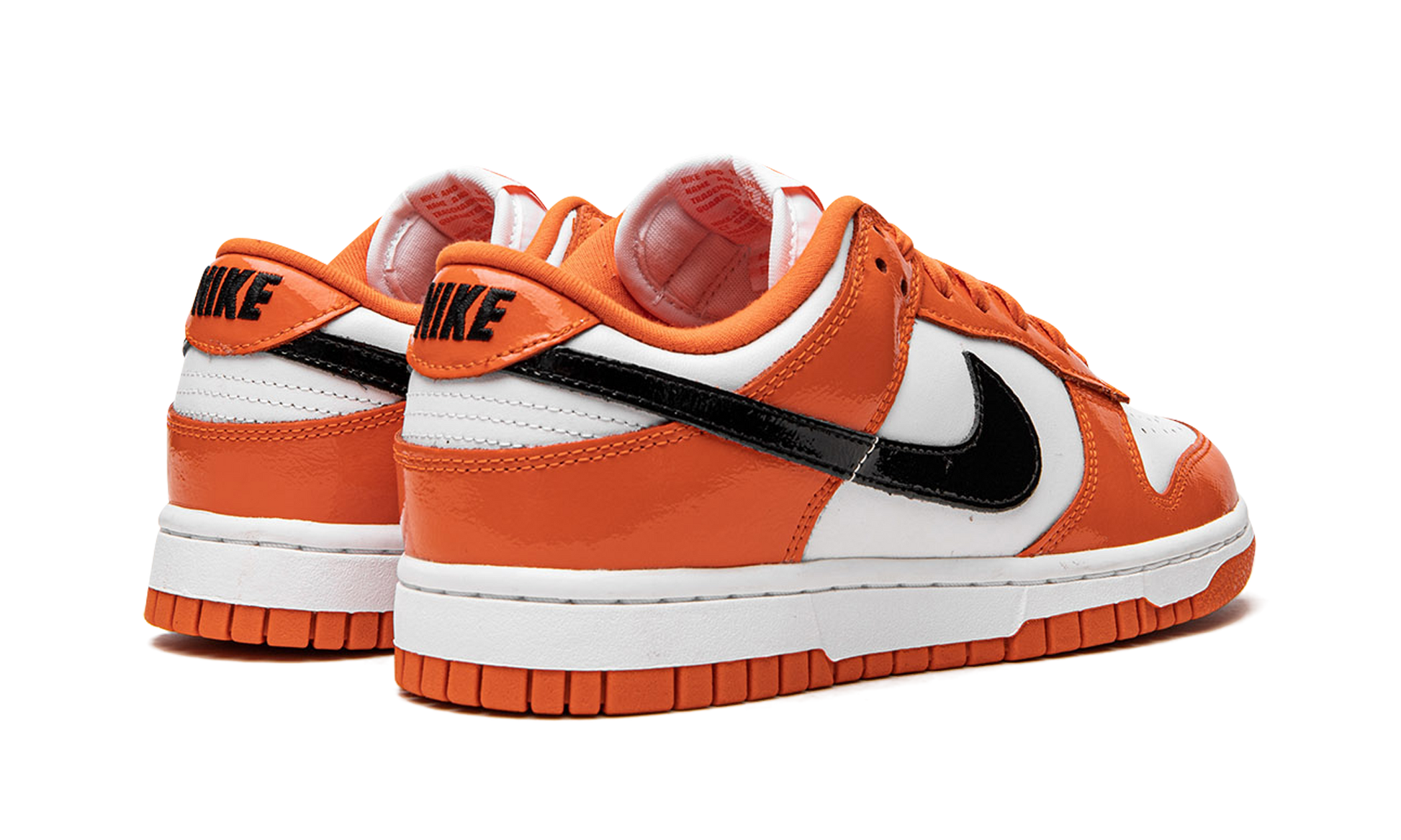 Dunk Lo Mns Wmns "orange / Black Patent Leather" - 3