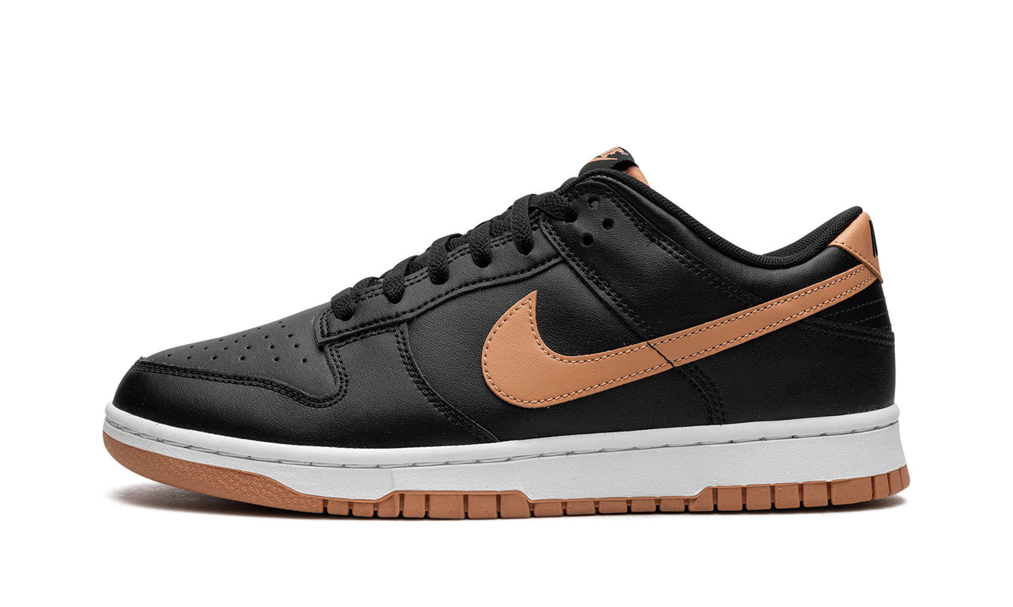 Dunk Low "black / Amber Brown" - 1