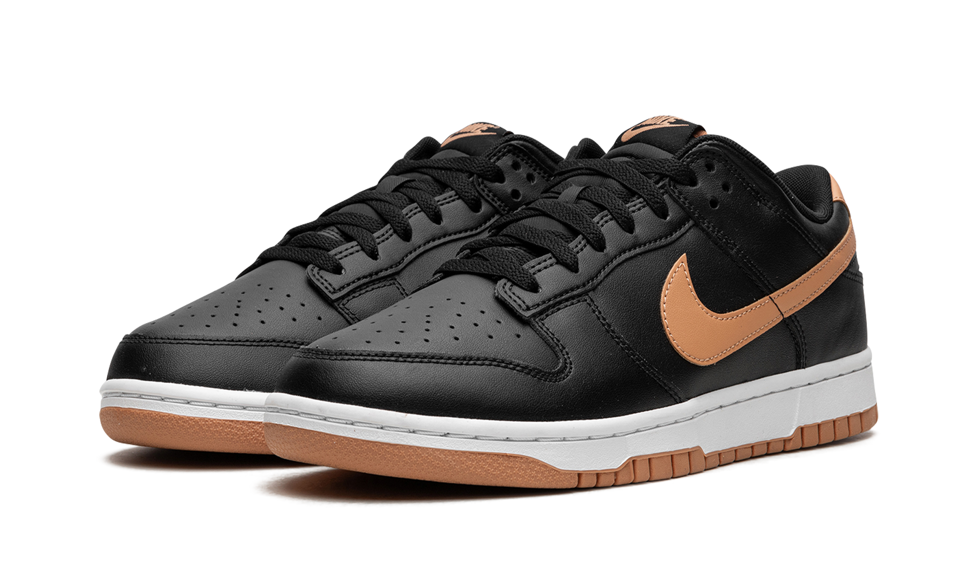 Dunk Low "black / Amber Brown" - 2