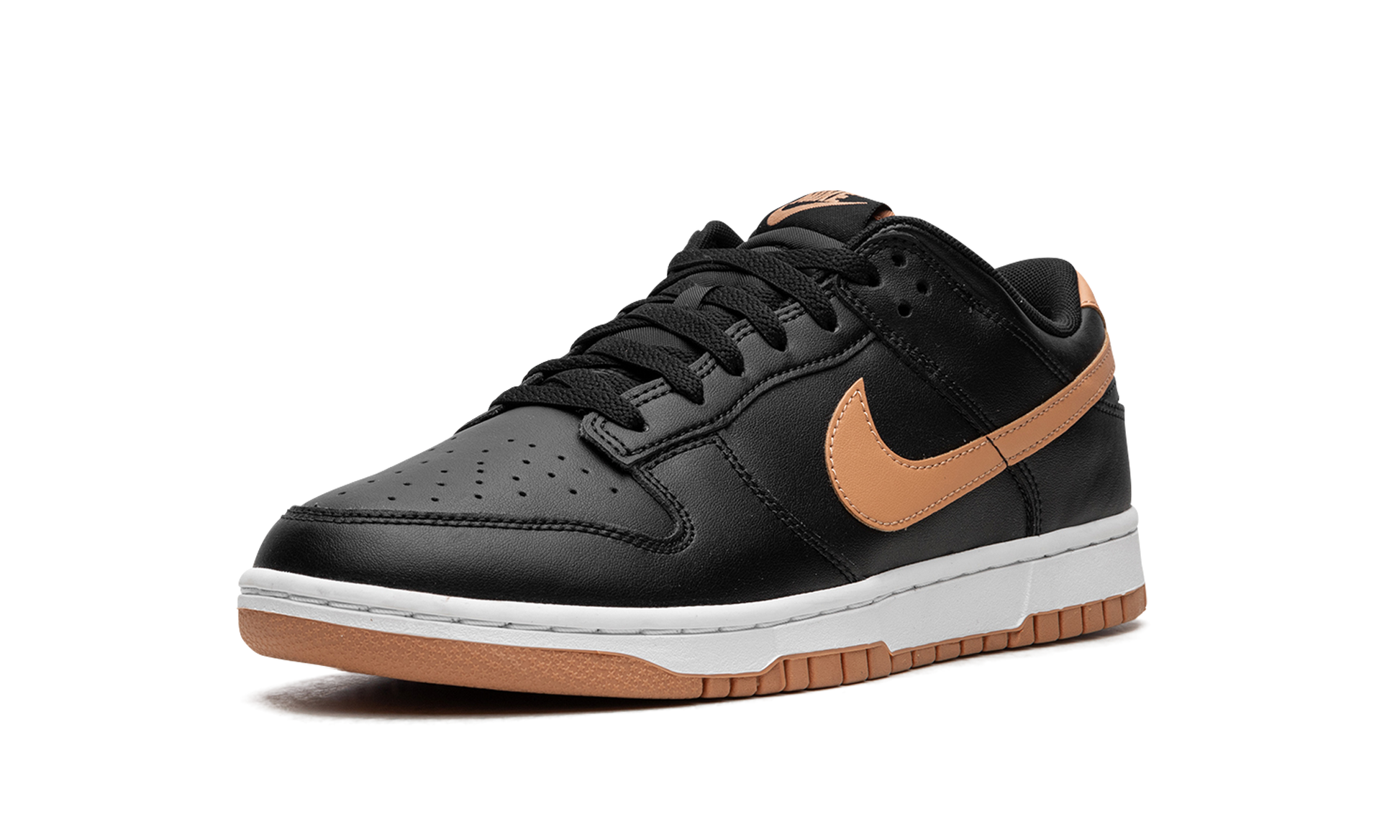 Dunk Low "black / Amber Brown" - 4