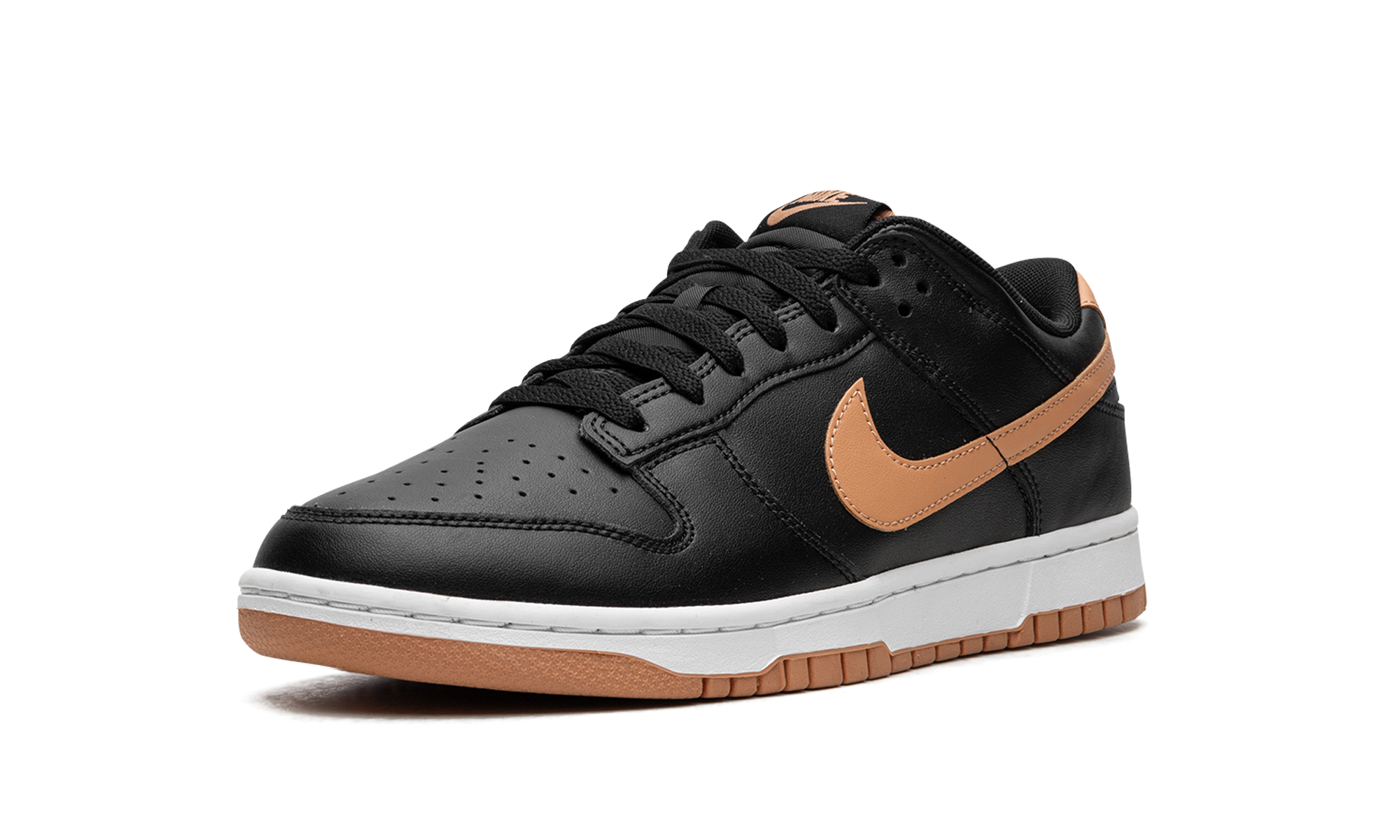 Dunk Low "black / Amber Brown" - 4