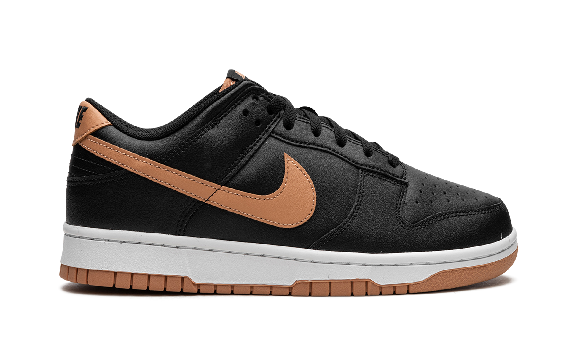Dunk Low "black / Amber Brown" - 6
