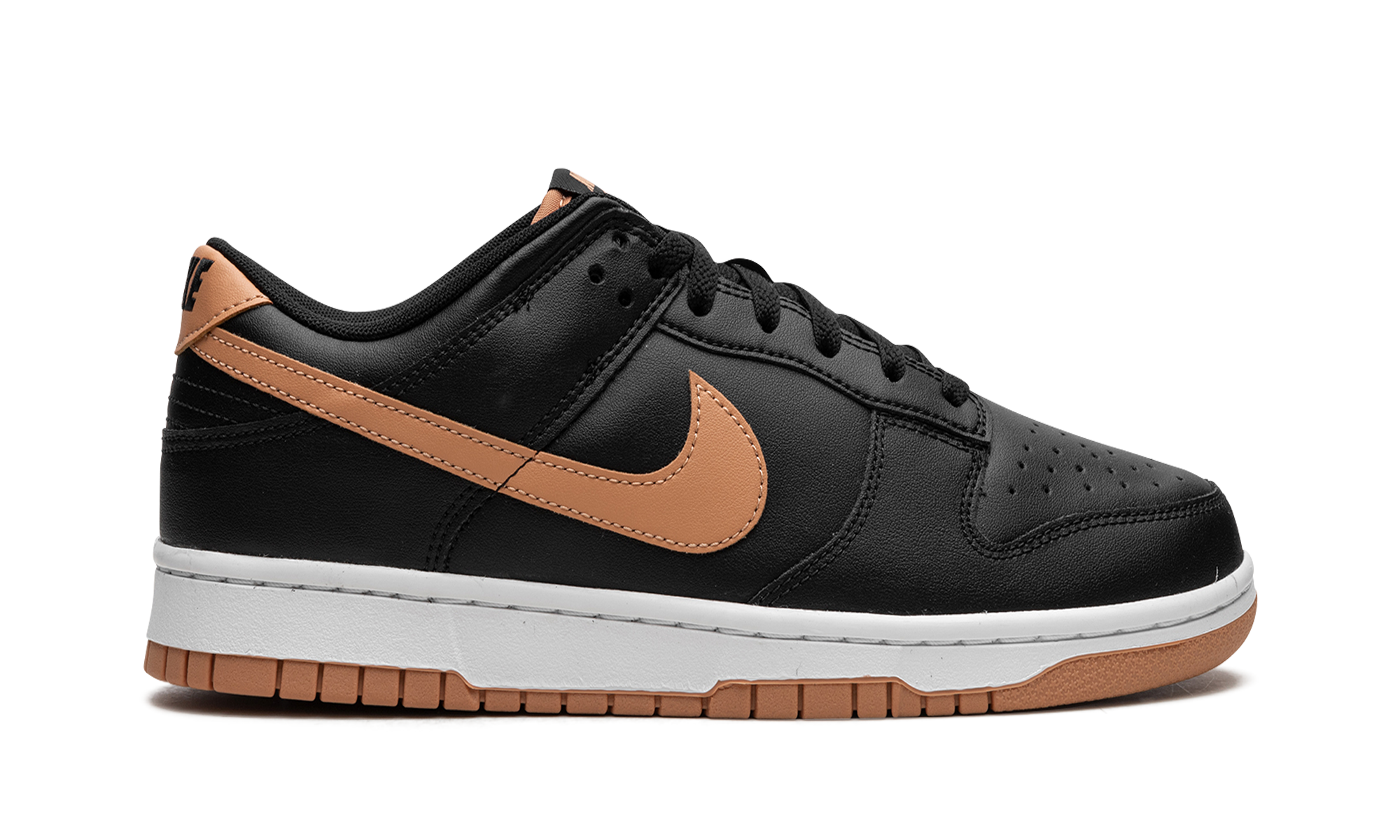 Dunk Low "black / Amber Brown" - 6