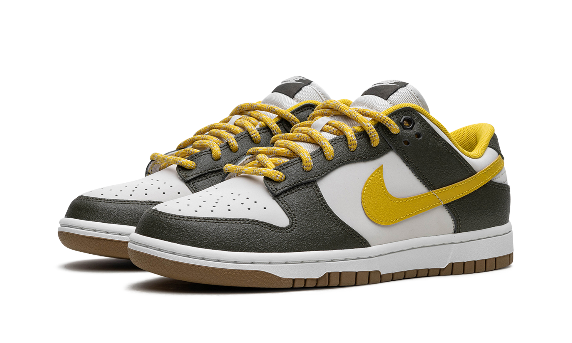 Dunk Low "cargo Khaki / Vivid Sulfur" - 2