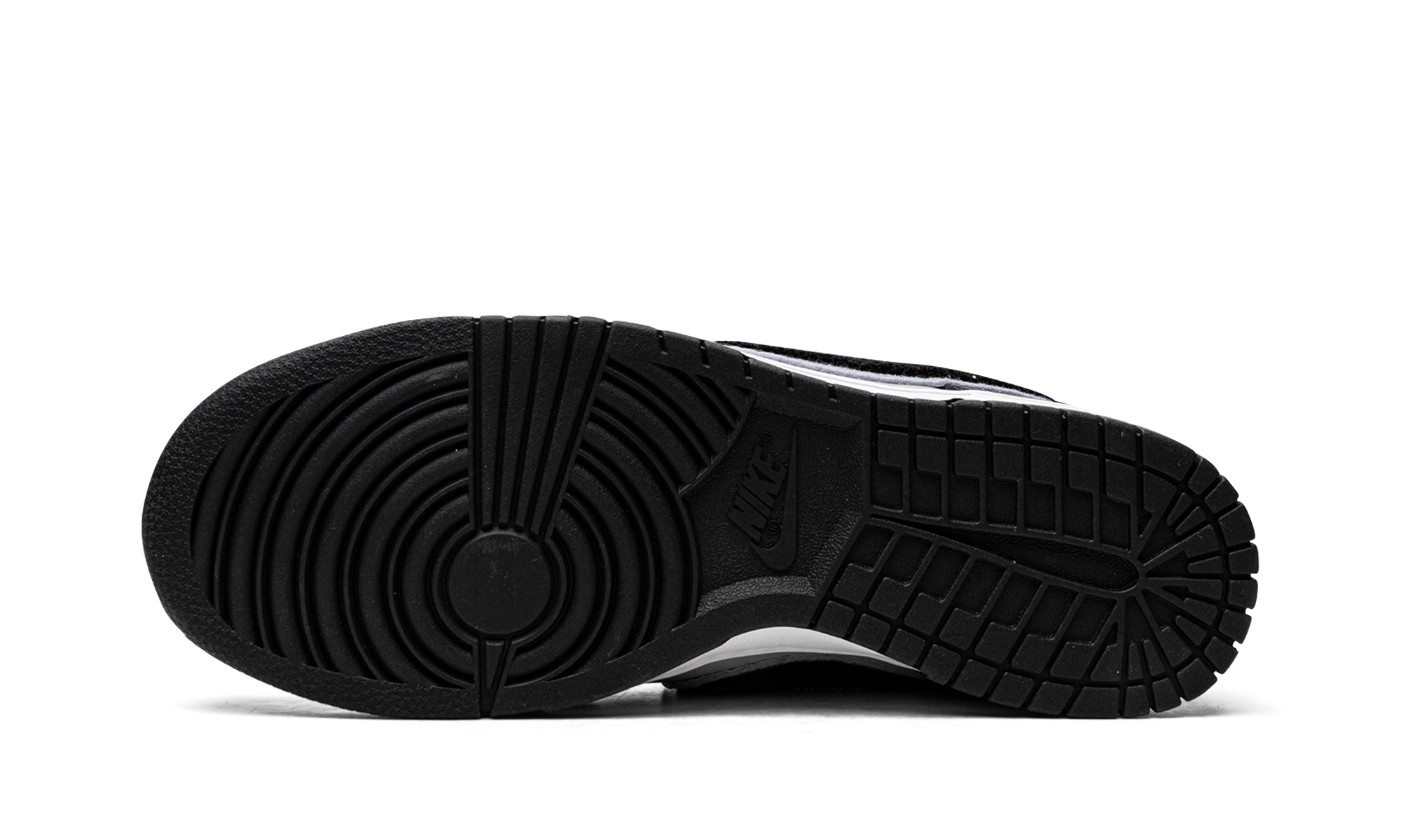 Dunk Low "chenille Swoosh Black Grey" - 5