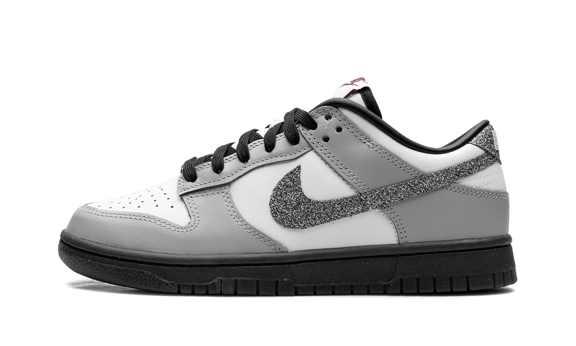 Dunk Low Lx Wmns "glitter Swoosh White Light Smoke Grey" - 1