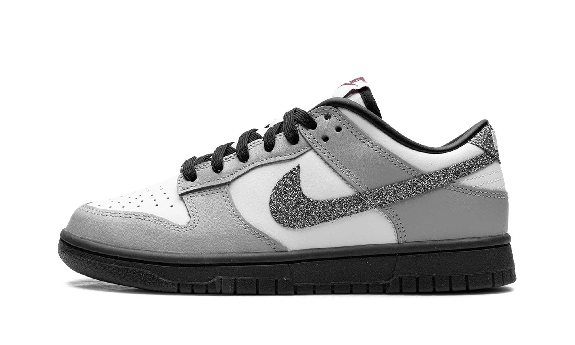 Dunk Low Lx Wmns "glitter Swoosh White Light Smoke Grey" - 1