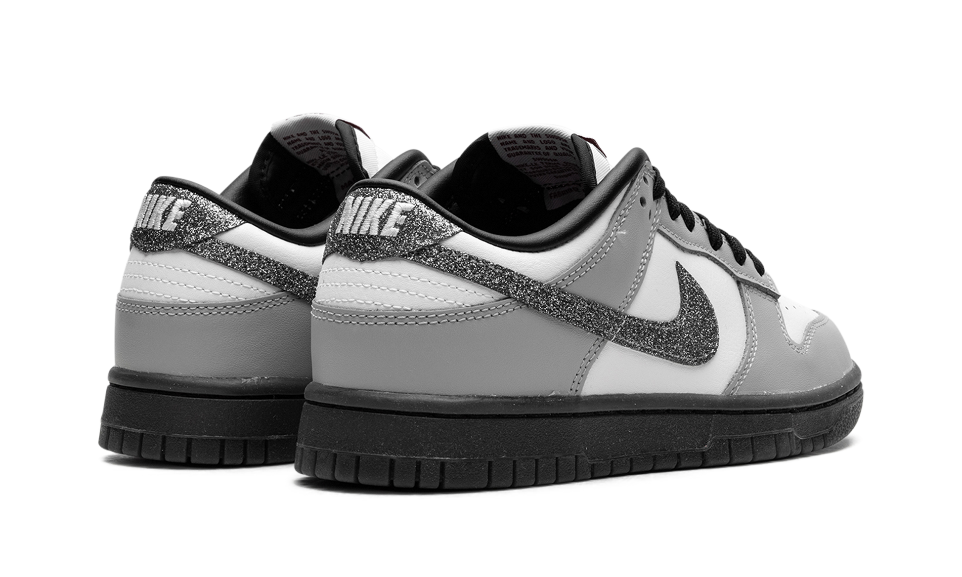 Dunk Low Lx Wmns "glitter Swoosh White Light Smoke Grey" - 3