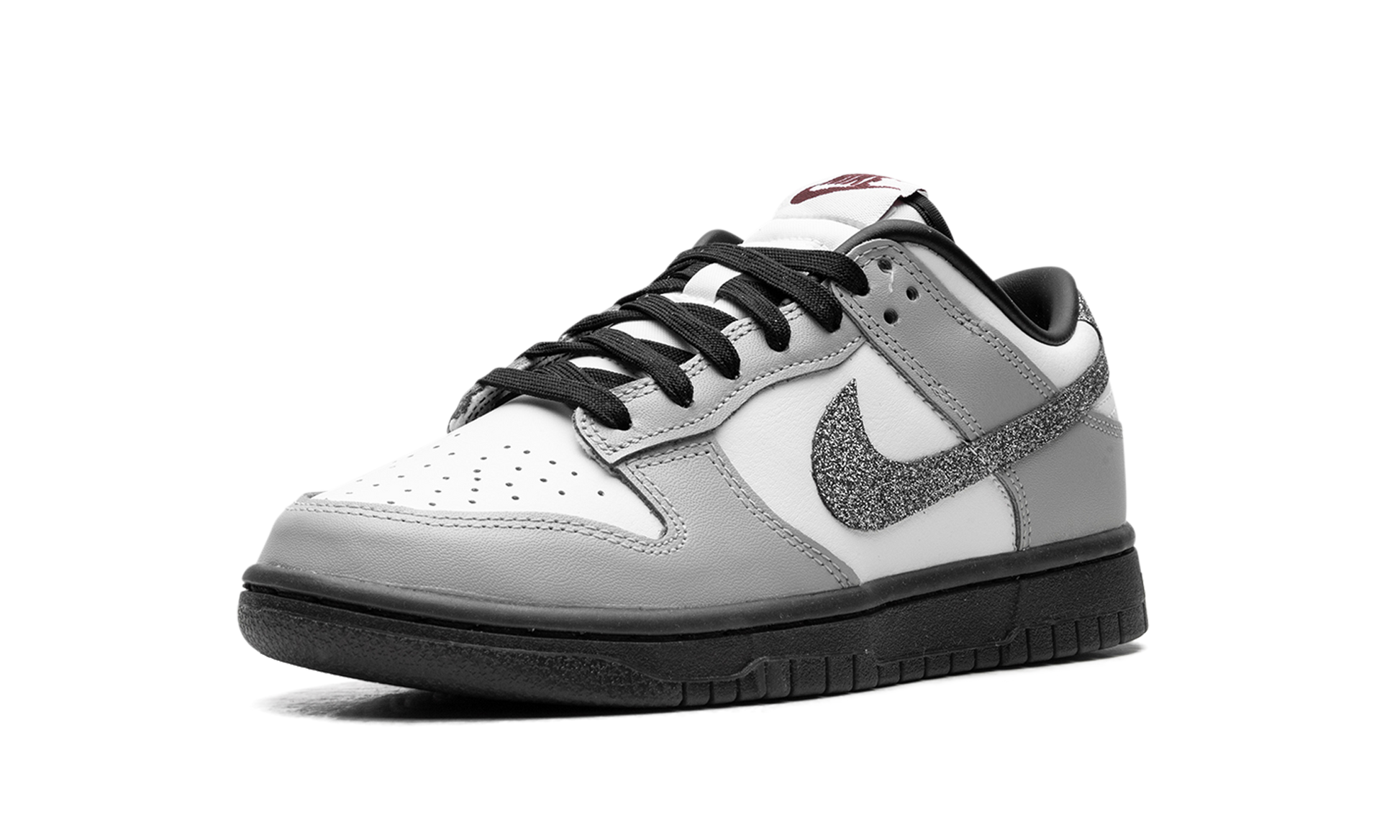 Dunk Low Lx Wmns "glitter Swoosh White Light Smoke Grey" - 4