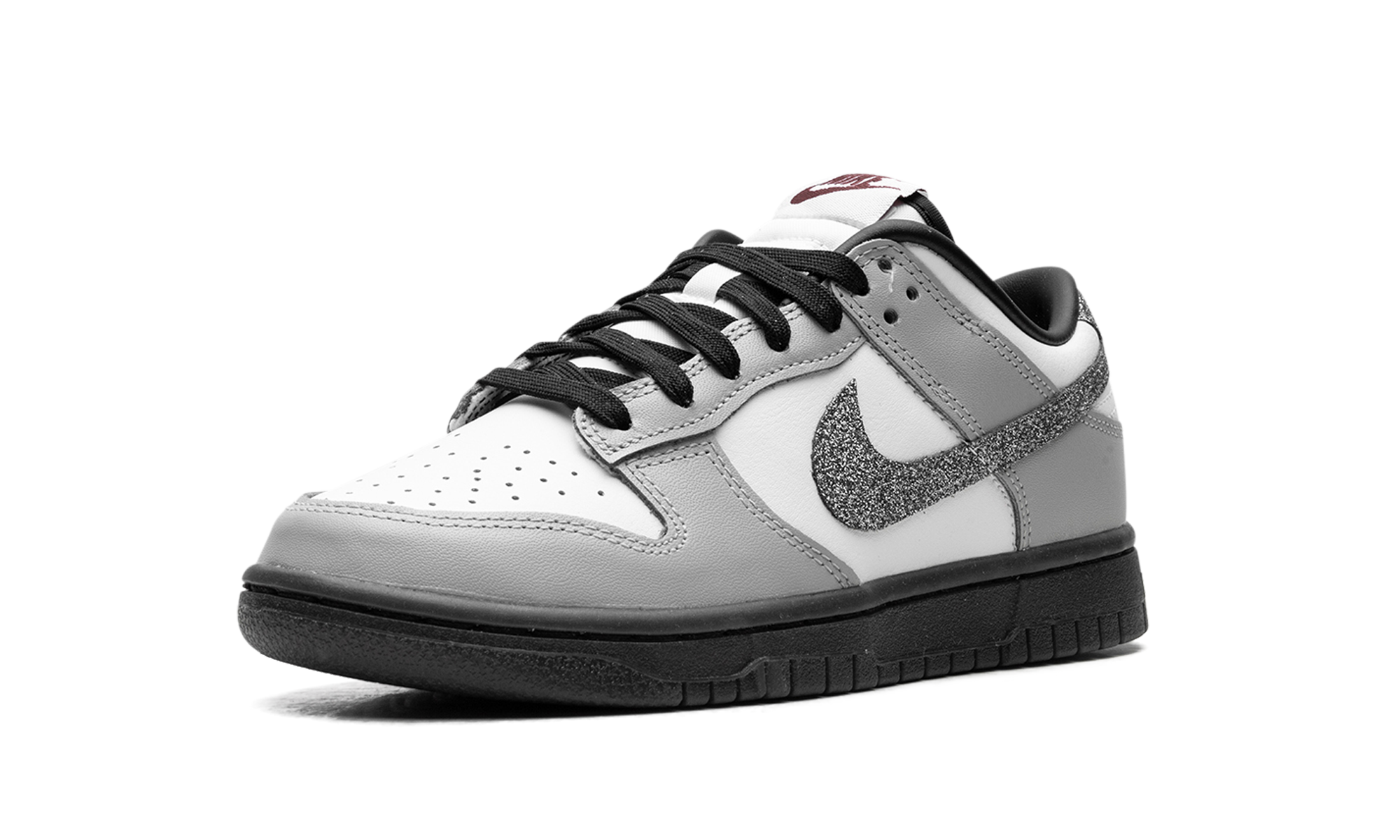 Dunk Low Lx Wmns "glitter Swoosh White Light Smoke Grey" - 4