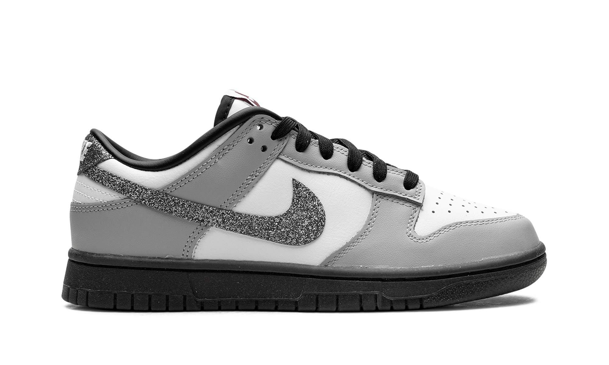 Dunk Low Lx Wmns "glitter Swoosh White Light Smoke Grey" - 6