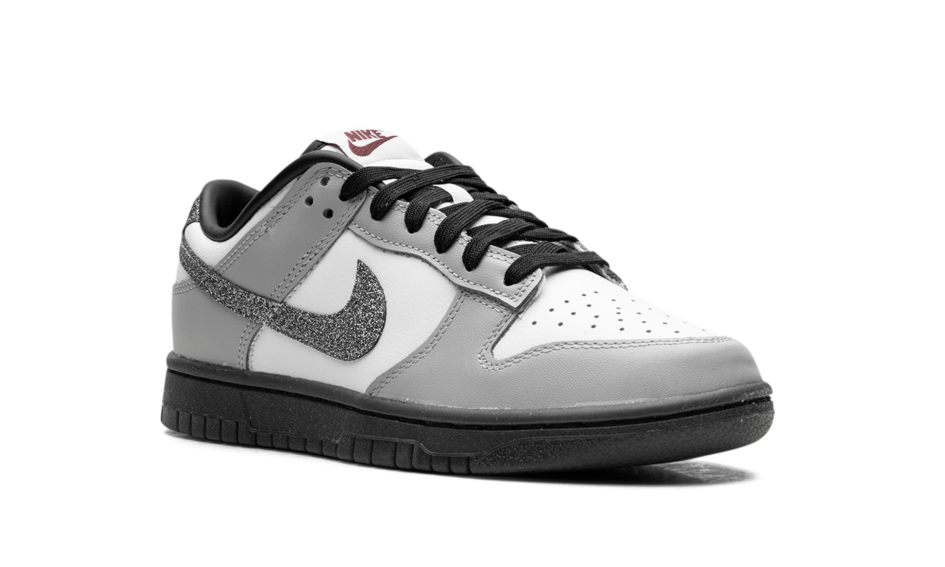 Dunk Low Lx Wmns "glitter Swoosh White Light Smoke Grey" - 7