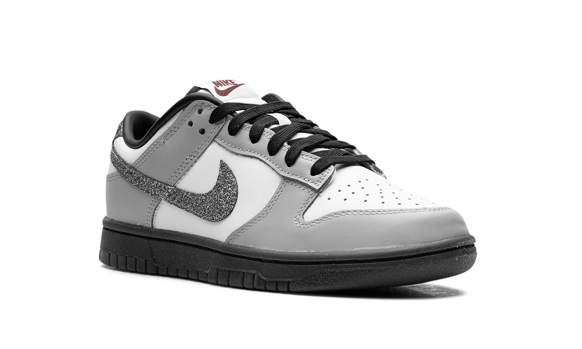 Dunk Low Lx Wmns "glitter Swoosh White Light Smoke Grey" - 7