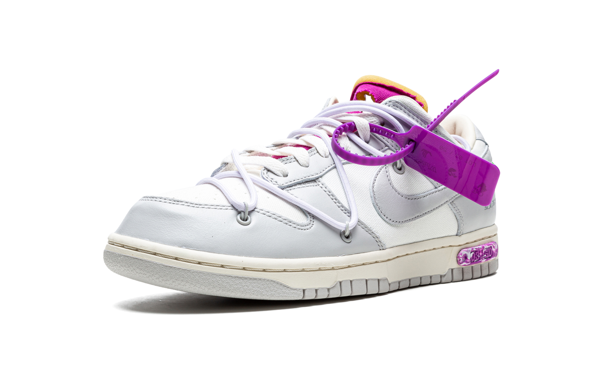 Dunk Low "off-white - Lot 03" - 4