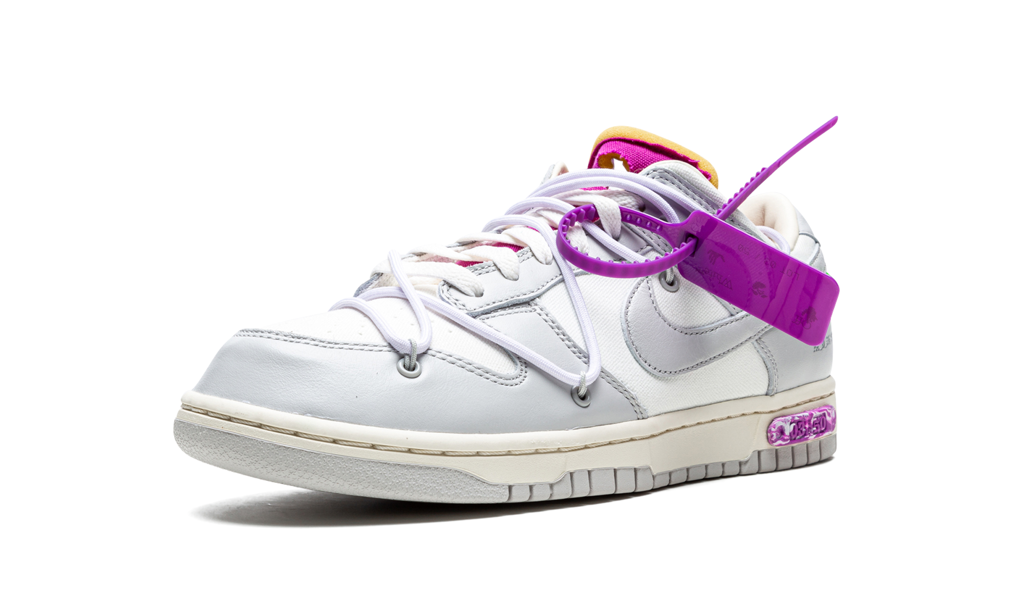 Dunk Low "off-white - Lot 03" - 4