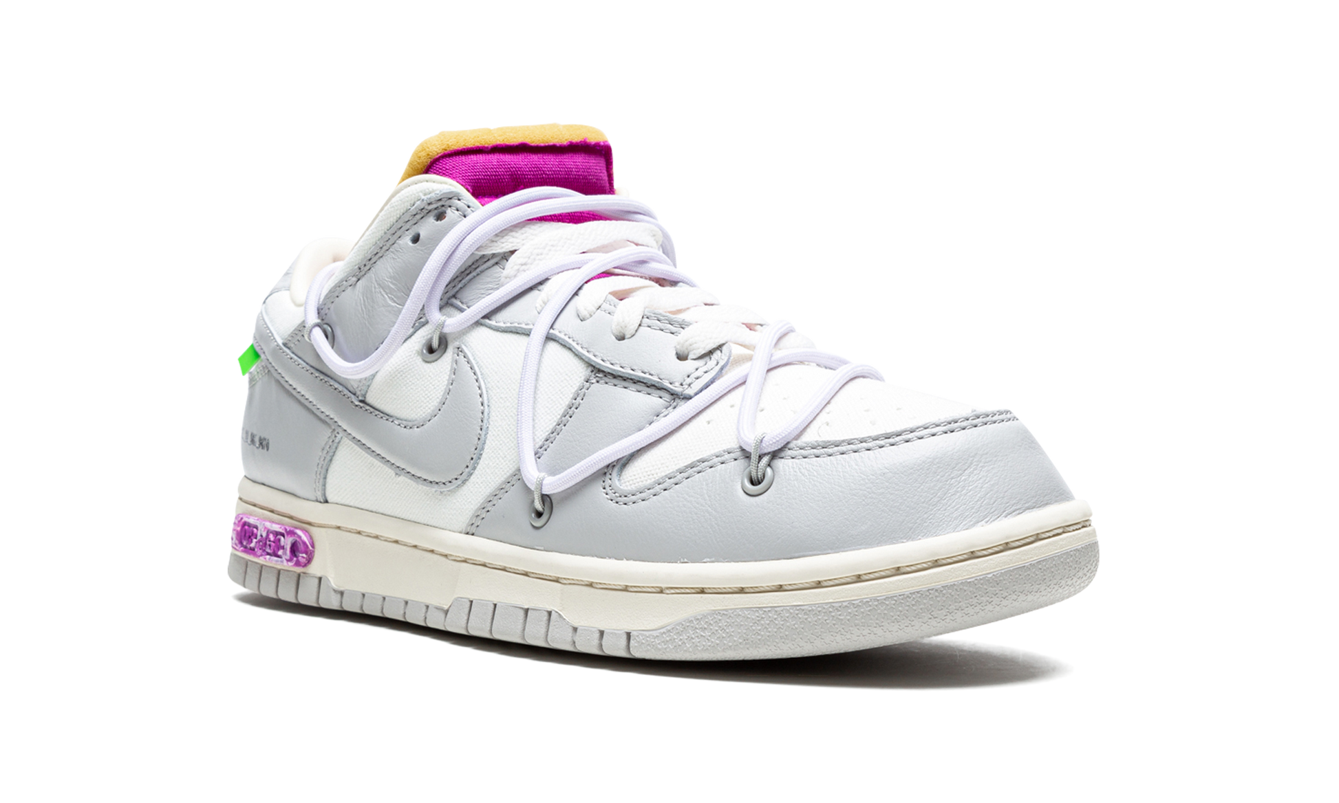 Dunk Low "off-white - Lot 03" - 7
