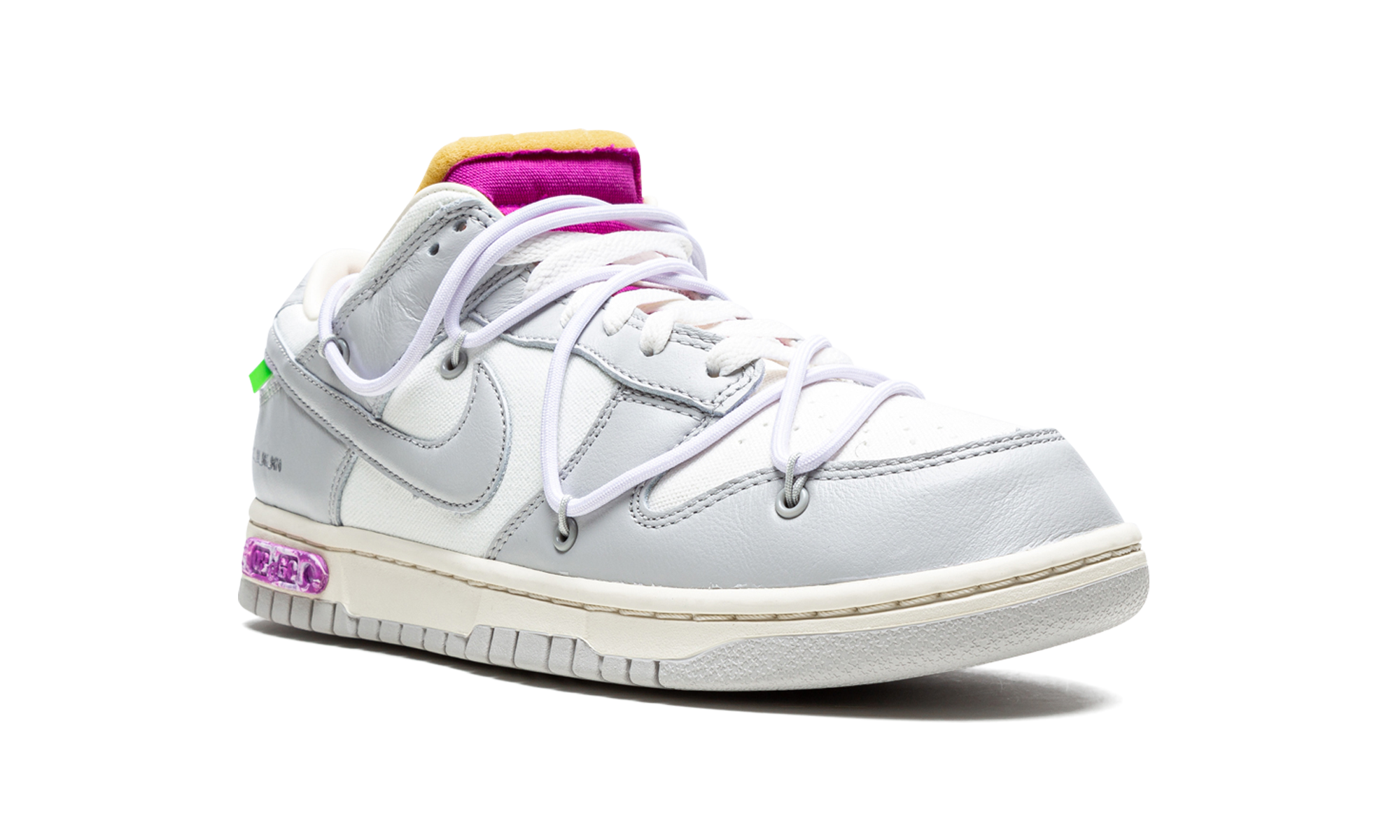 Dunk Low "off-white - Lot 03" - 7